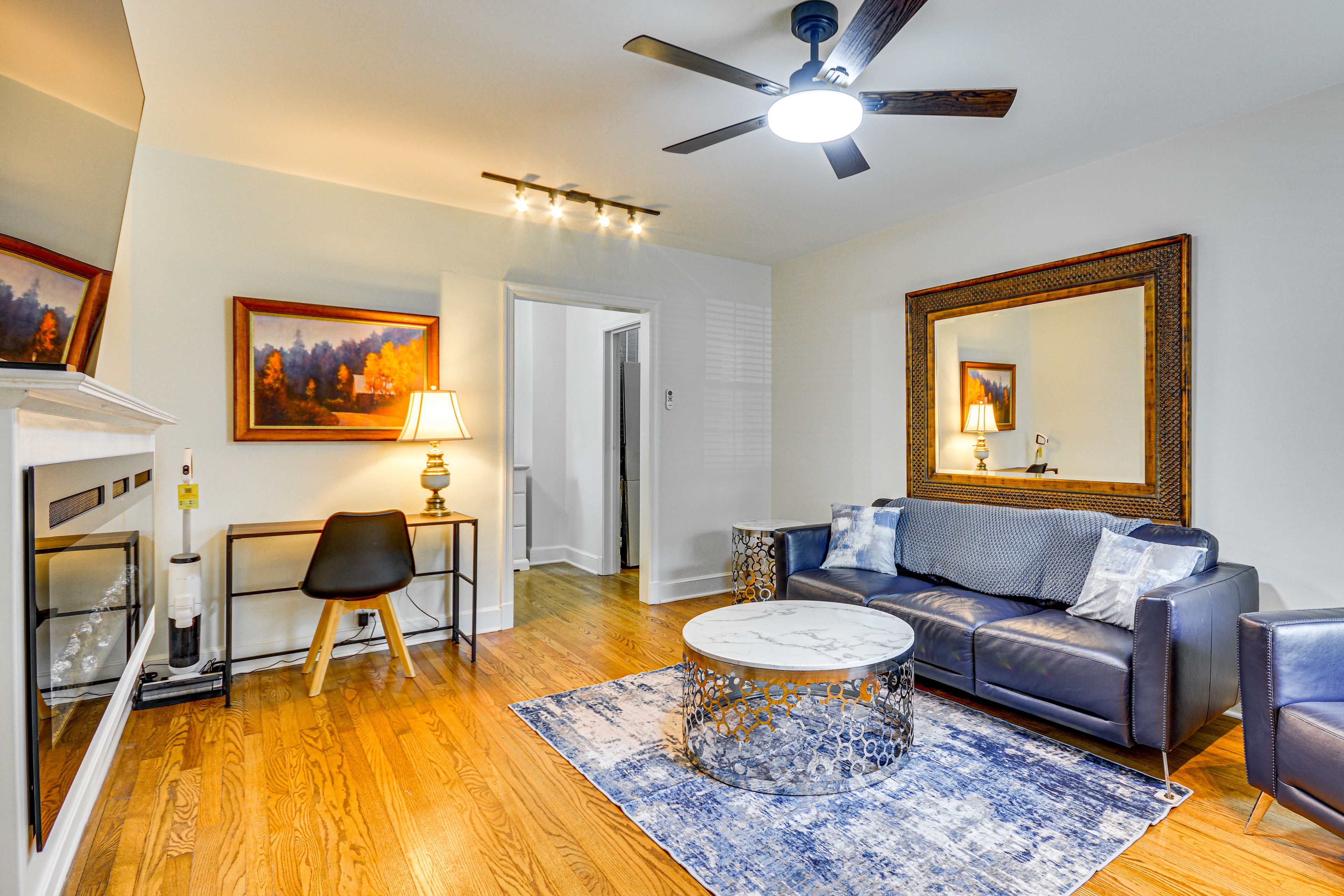 Greensboro Vacation Rental | 2BR | 1BA | 700 Sq Ft