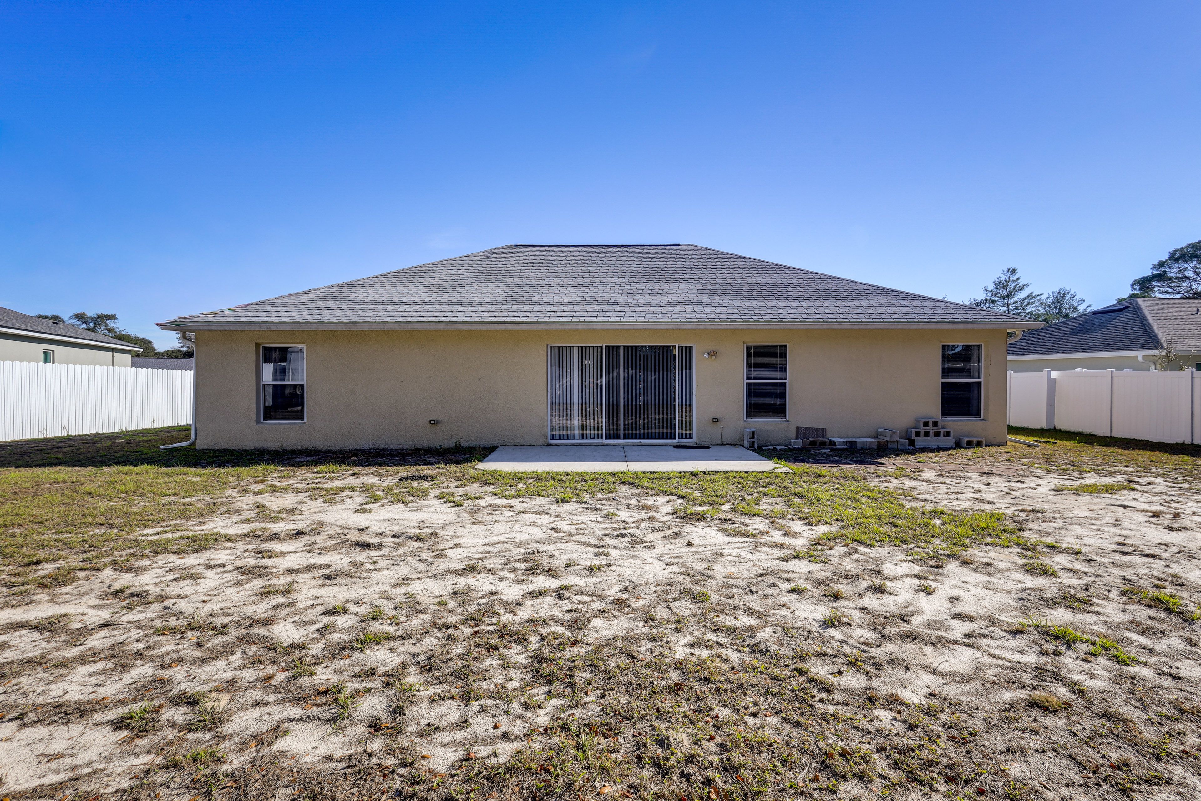 Patio | Fenced Backyard