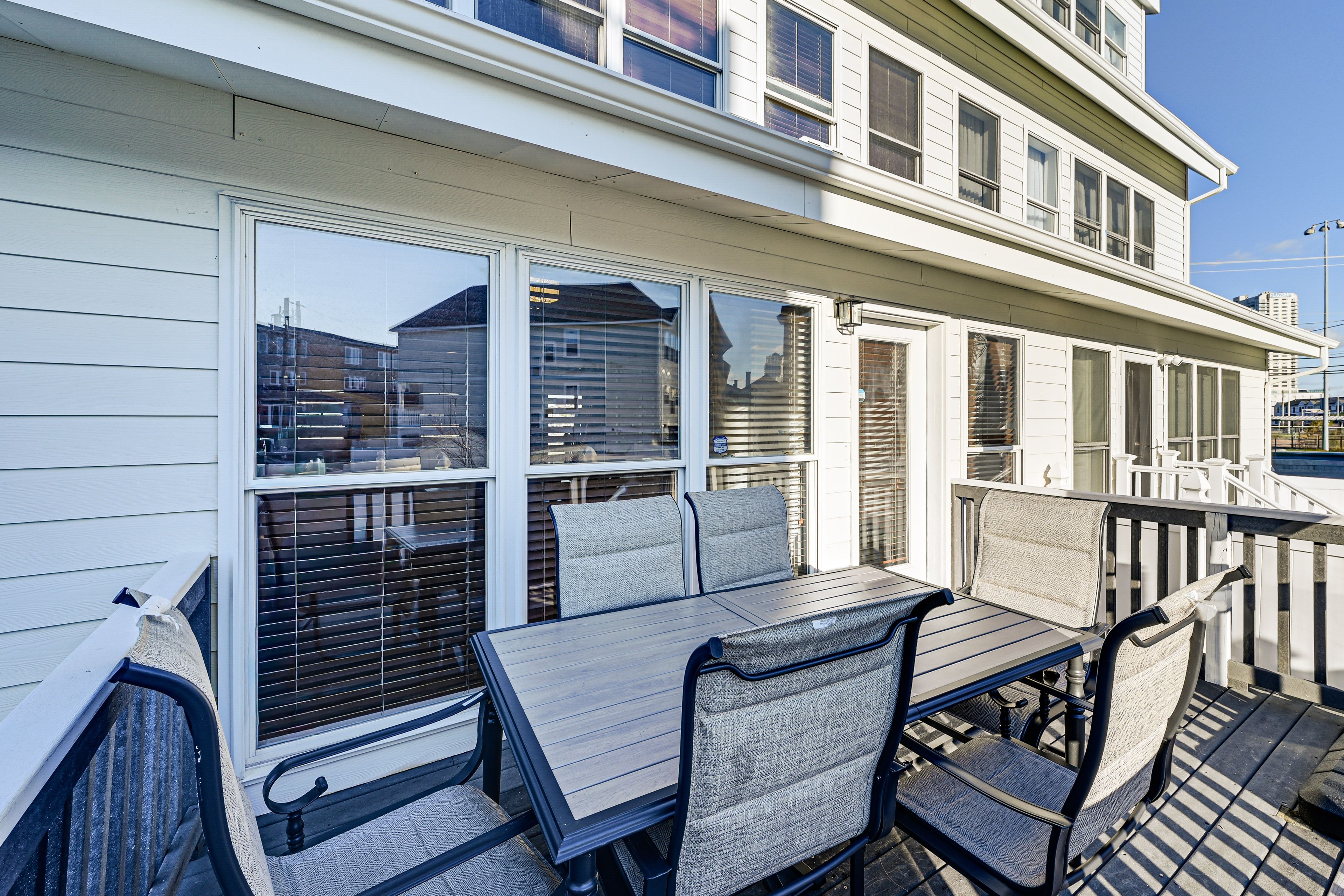 Atlantic City Vacation Rental | 3BR | 2.5BA | 1,700 Sq Ft | Steps to Enter