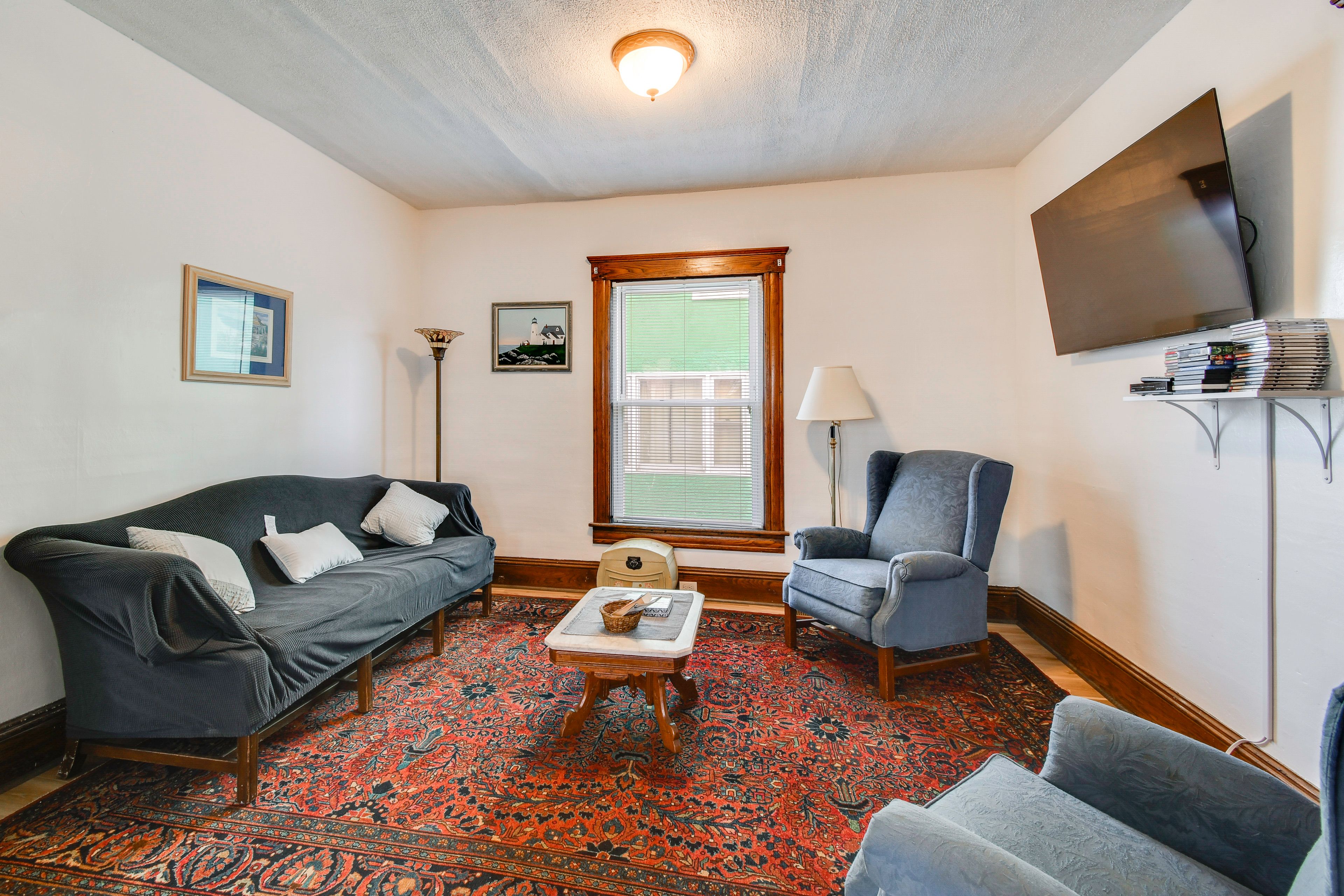 Geneva Vacation Rental | 2BR | 1BA | 720 Sq Ft