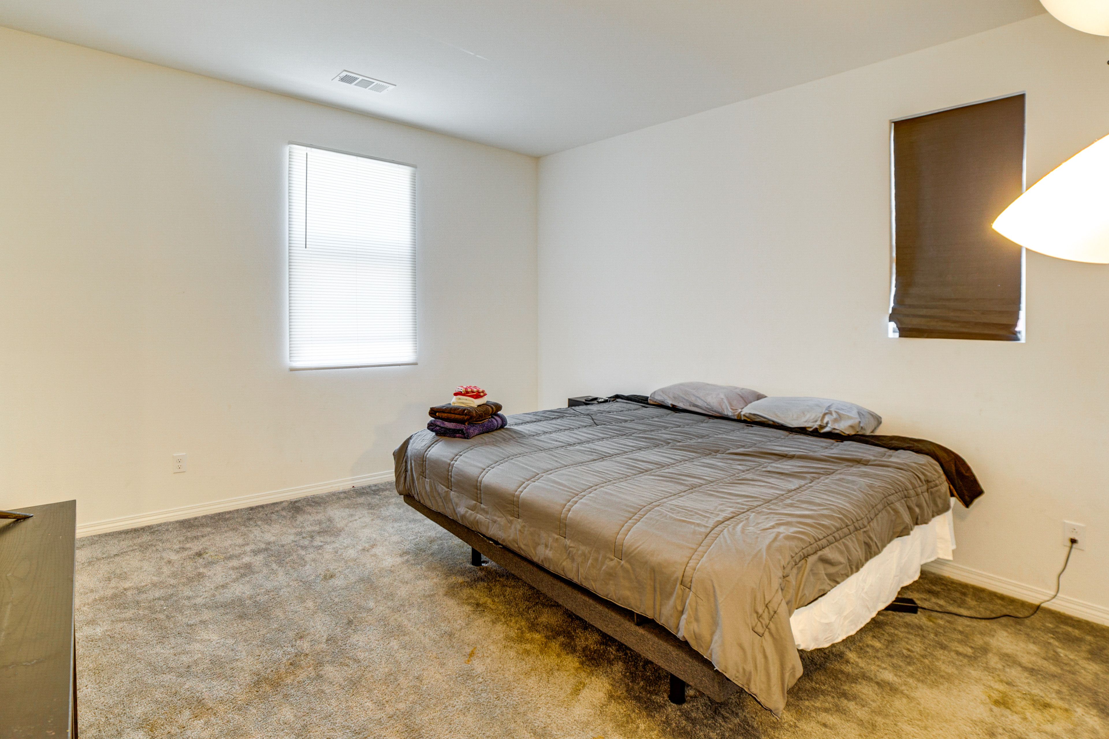 Bedroom 1 | King Bed | 2nd Floor | Linens Provided