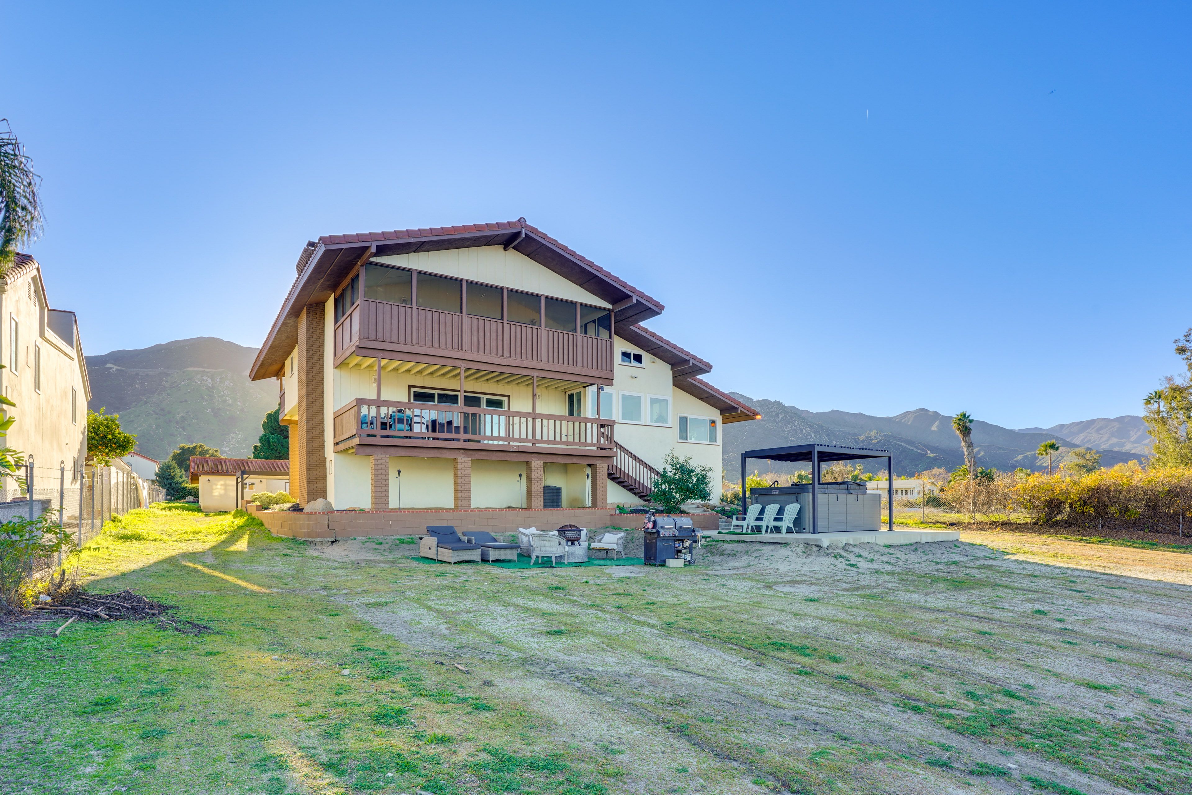 Backyard | Swim Spa | Gas Grill