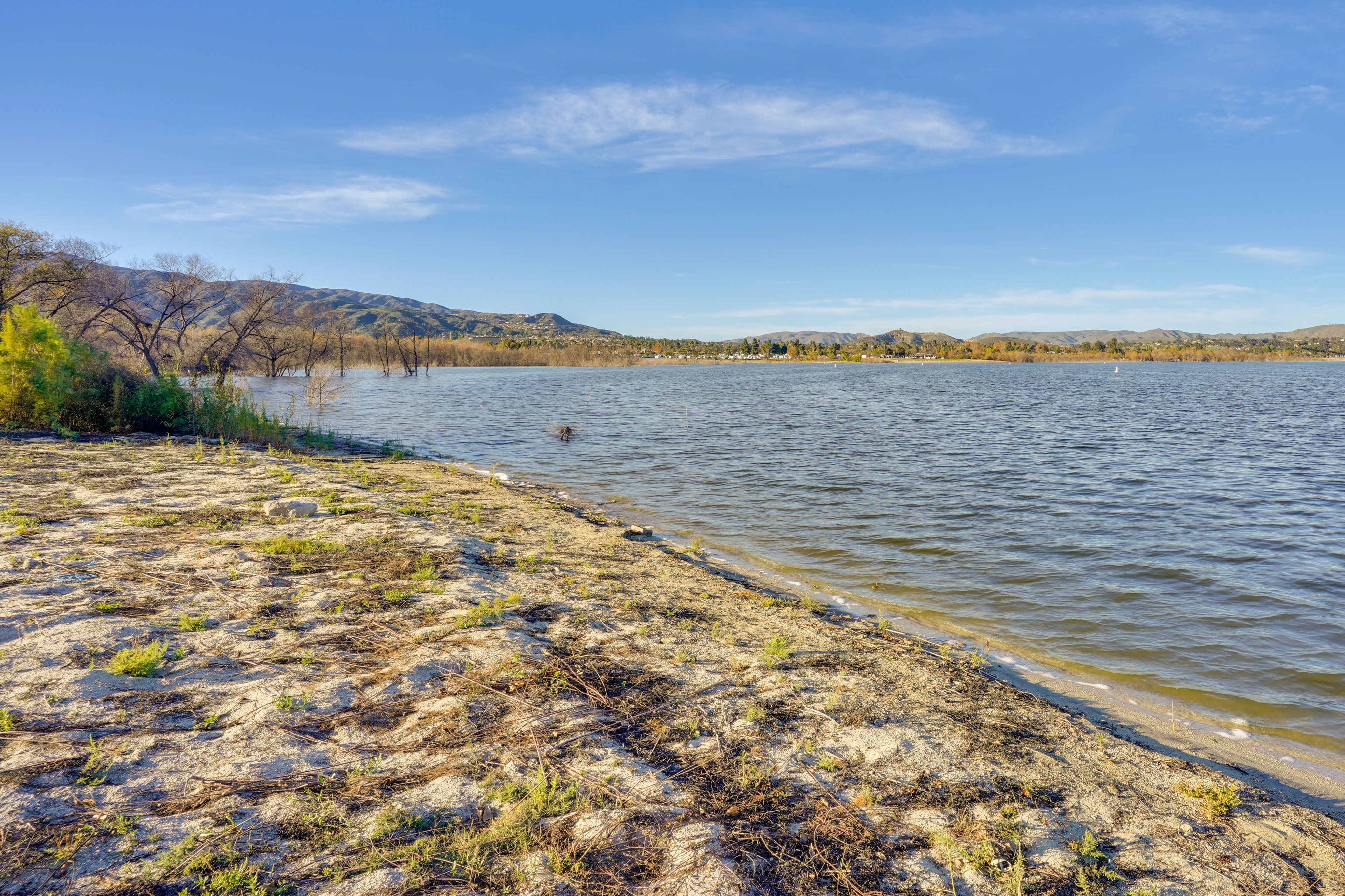 Backyard | White Sandy Shore | Lake Access On-Site