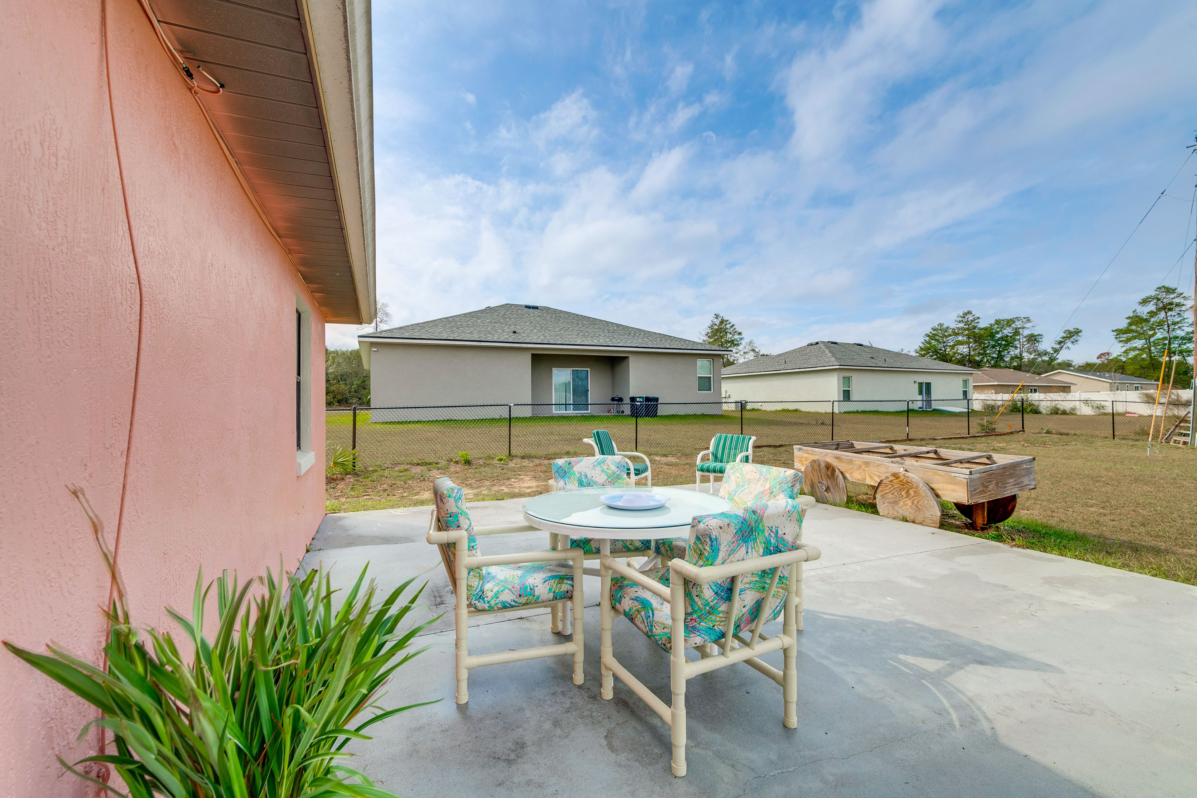 Patio | Dining Area | Fenced Backyard