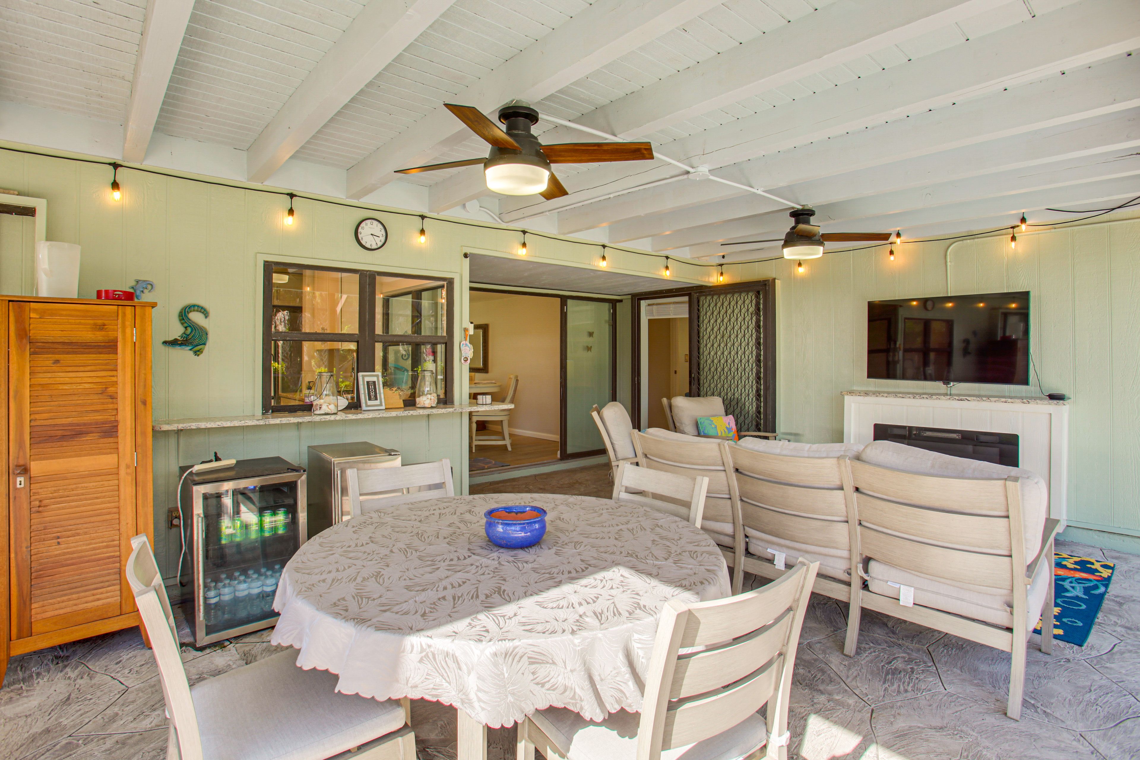 Screened-In Lanai | Private Pool w/ Floats | Gas Grill (Propane Provided)