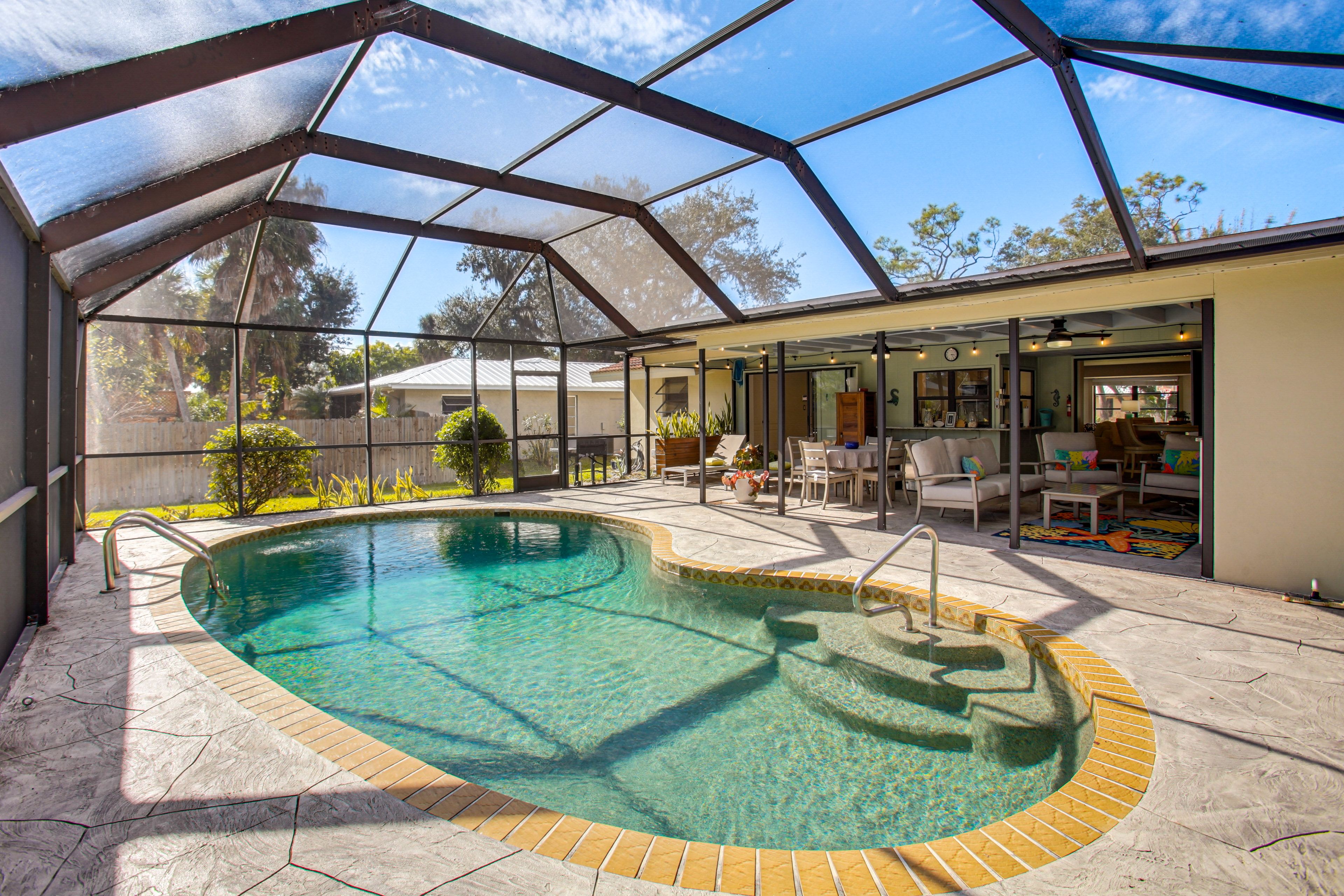 Port Charlotte Vacation Rental | 2BR | 2BA | 1,662 Sq Ft | Half Step Required