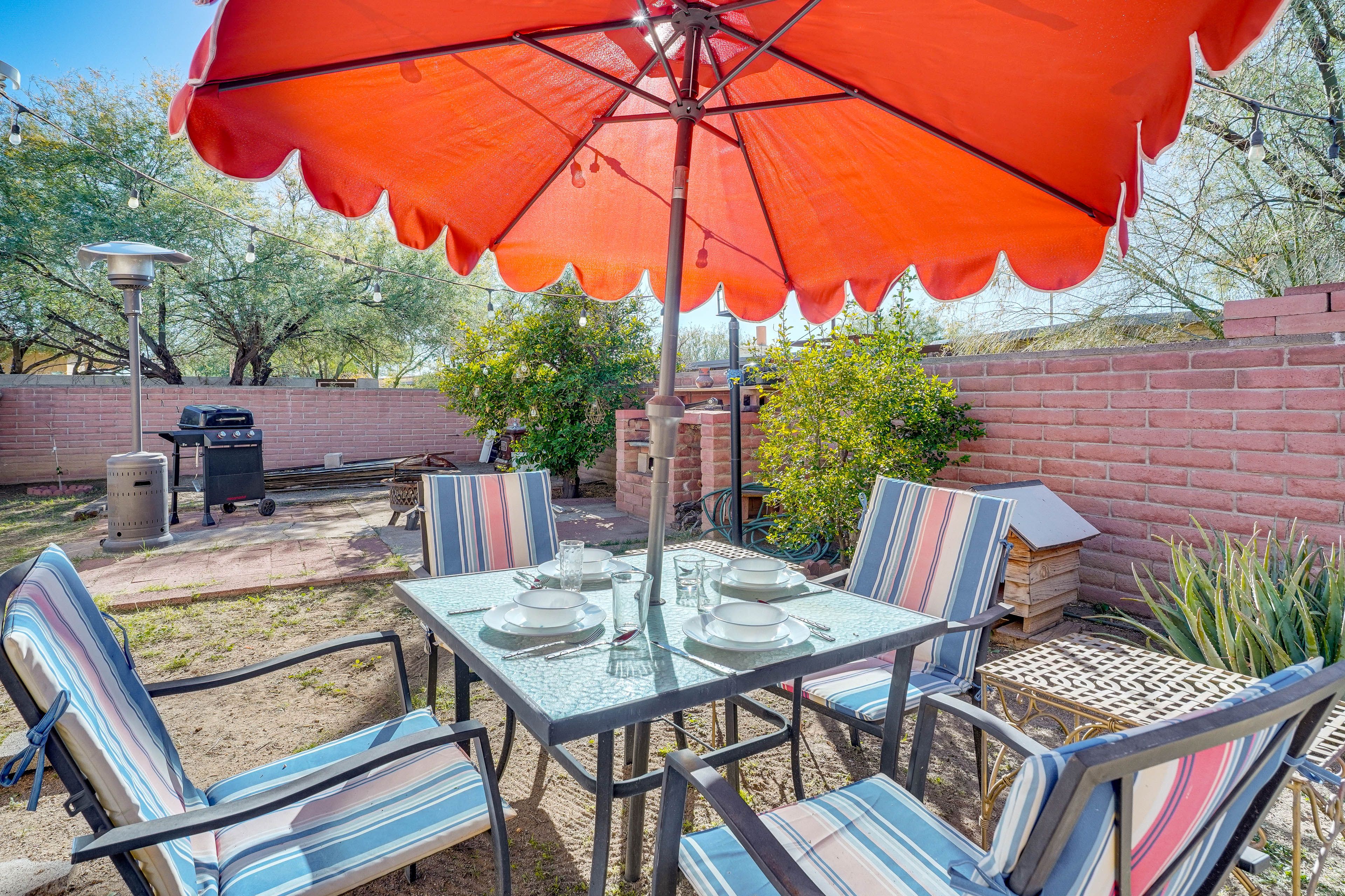 Tucson Vacation Rental | 3BR | 1BA | Step-Free Entry | 2,200 Sq Ft