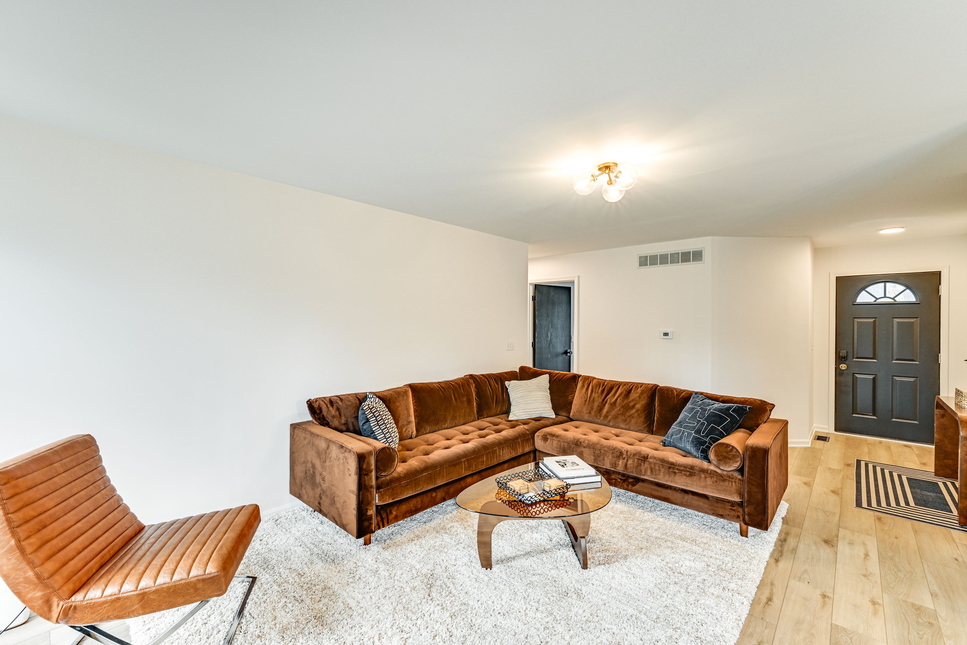 Living Room | Smart TV | Gas Fireplace | 1st Floor