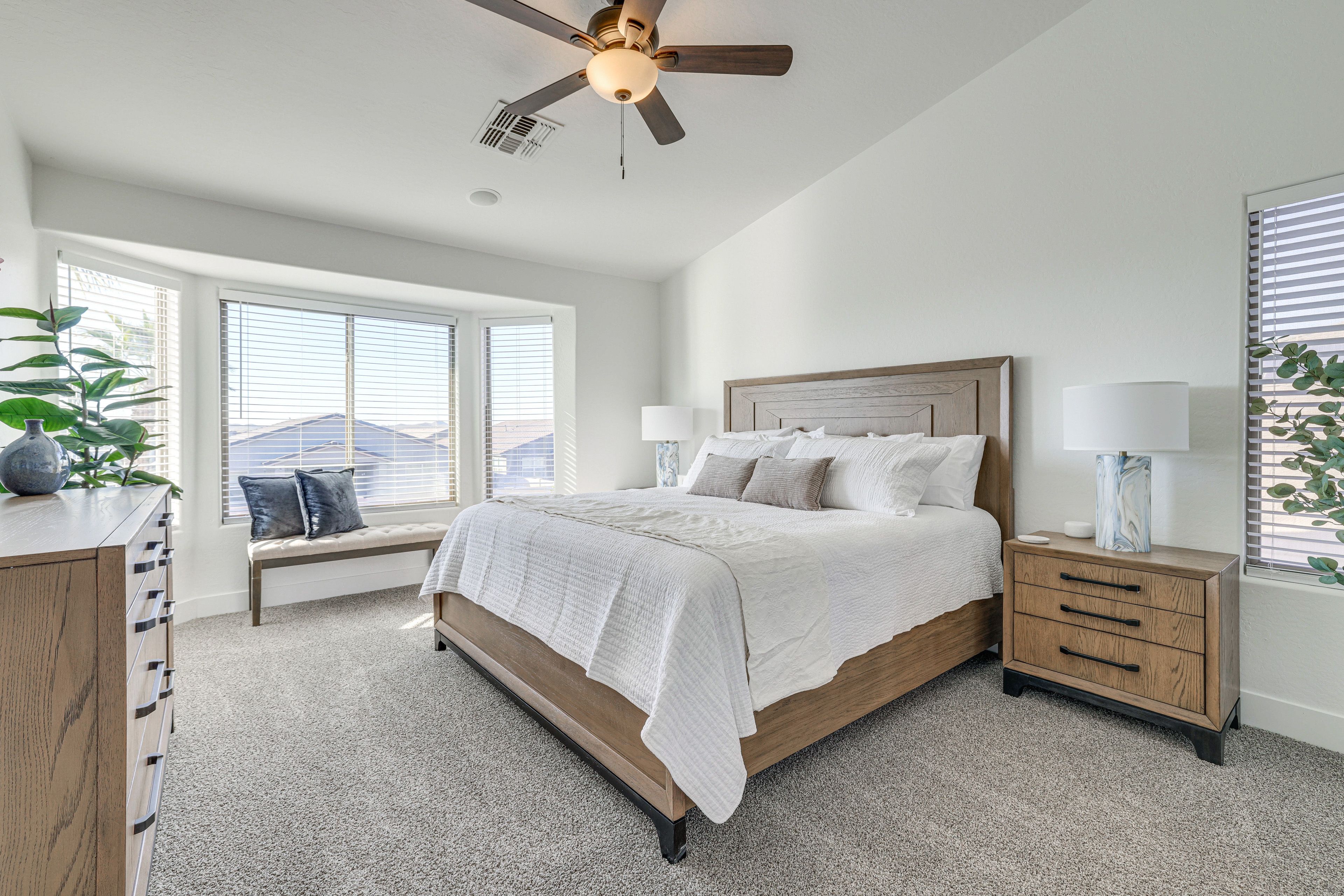 Bedroom 1 | King Bed | En-Suite Bathroom | 2nd Floor