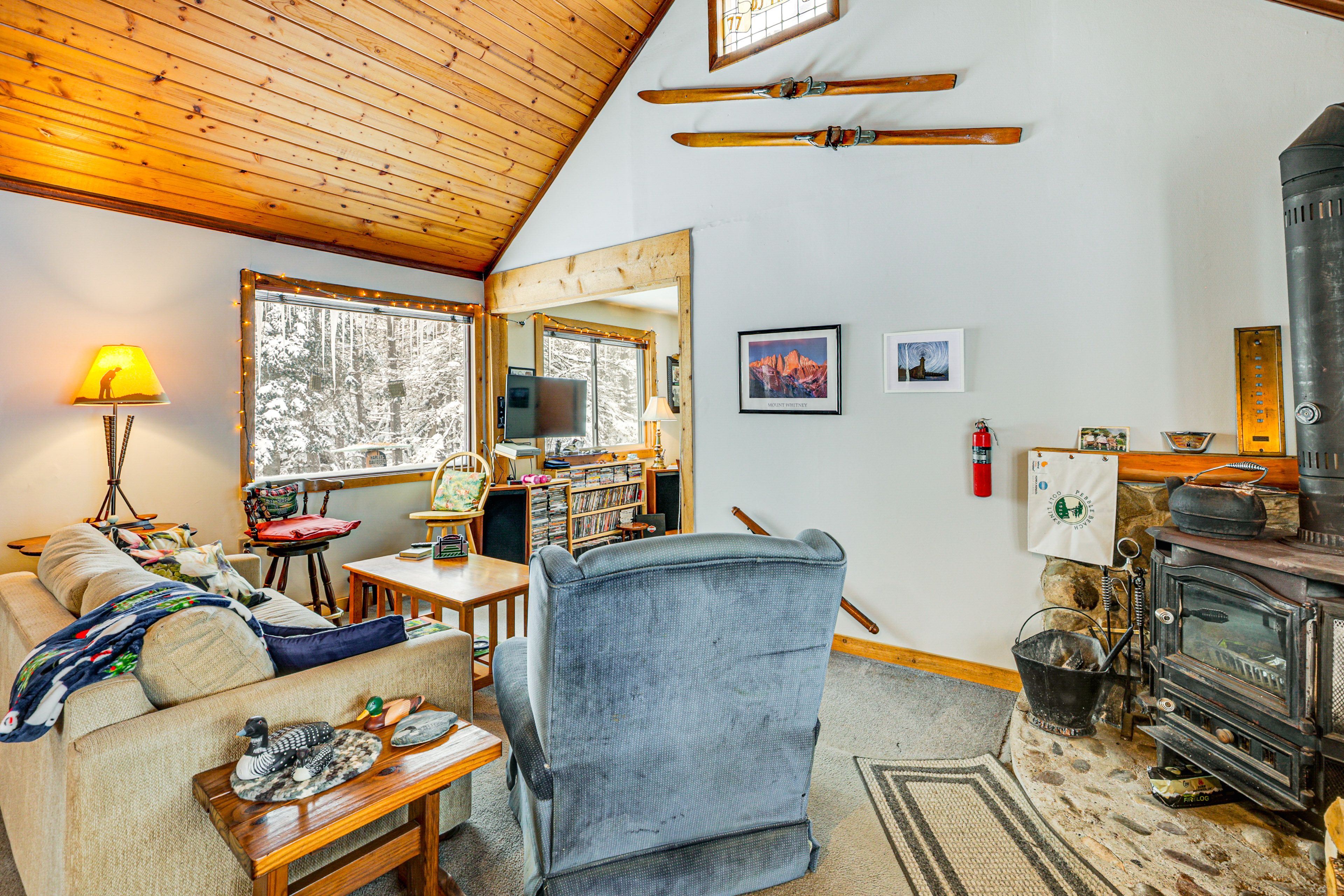 Iron River Vacation Rental | 2BR | 1BA | 1,000 Sq Ft | 1 Step Required