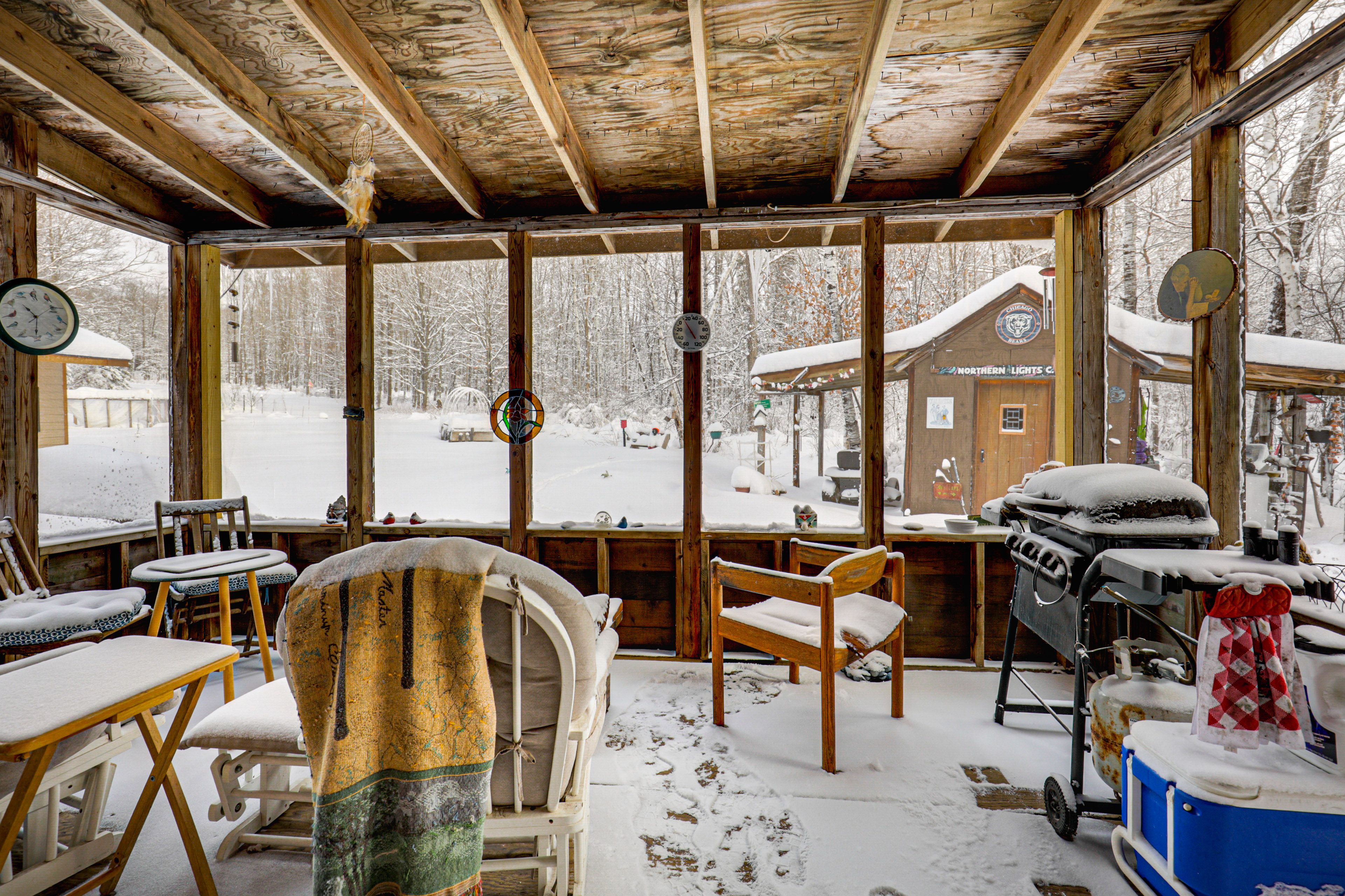 Screened-In Porch | Gas Grill