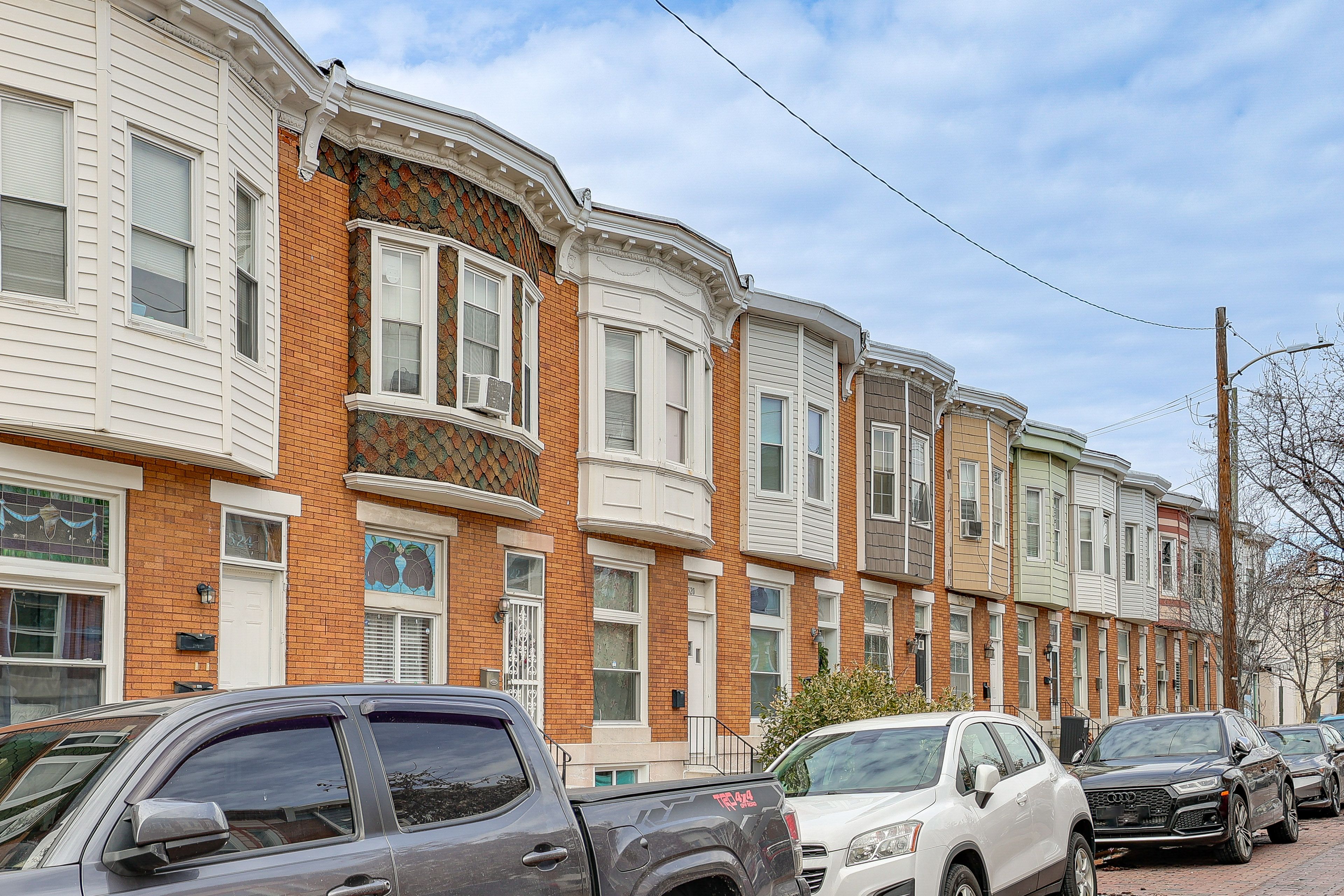 Townhome Exterior | Free Street Parking (First-Come, First-Served)