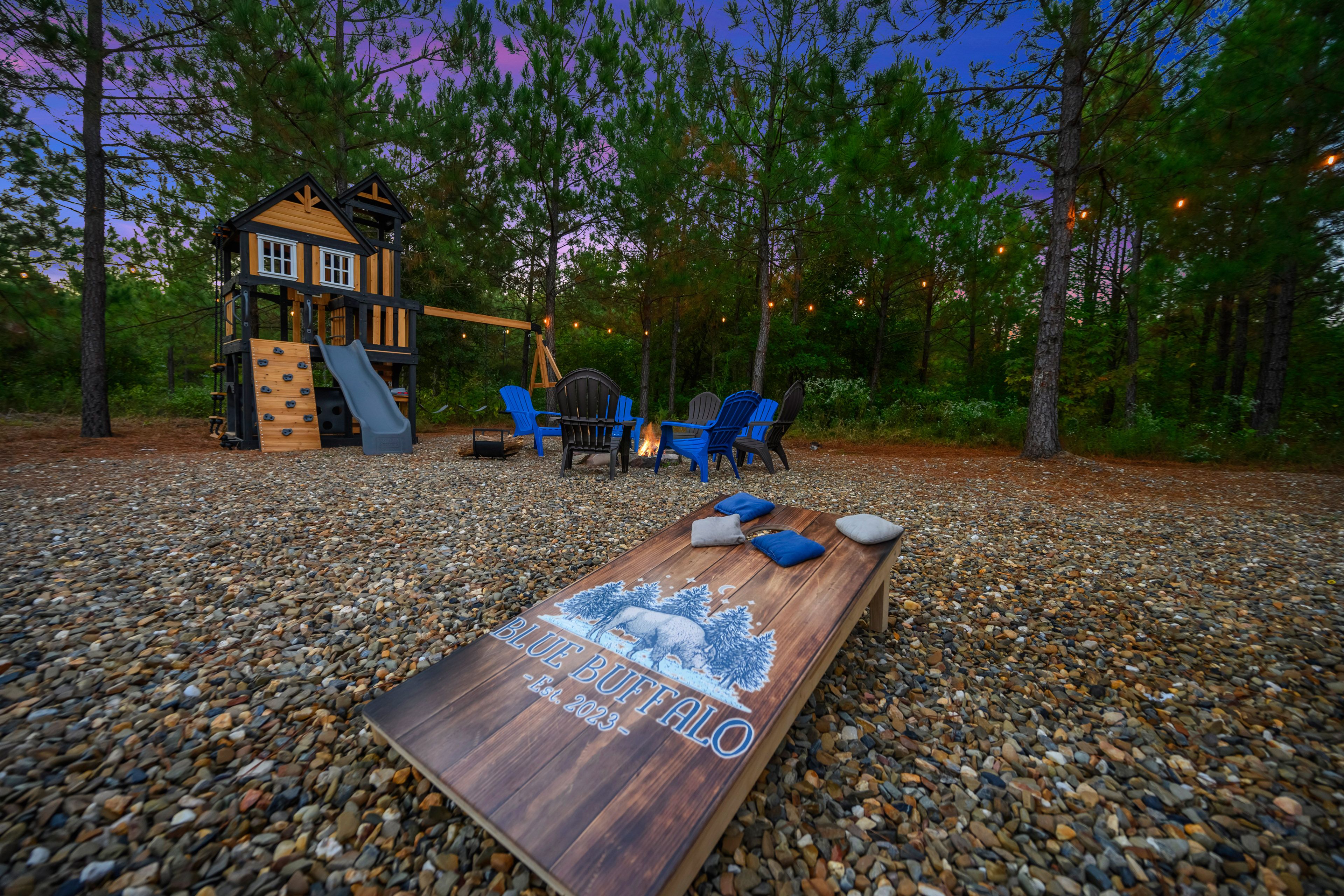 Private Backyard Area