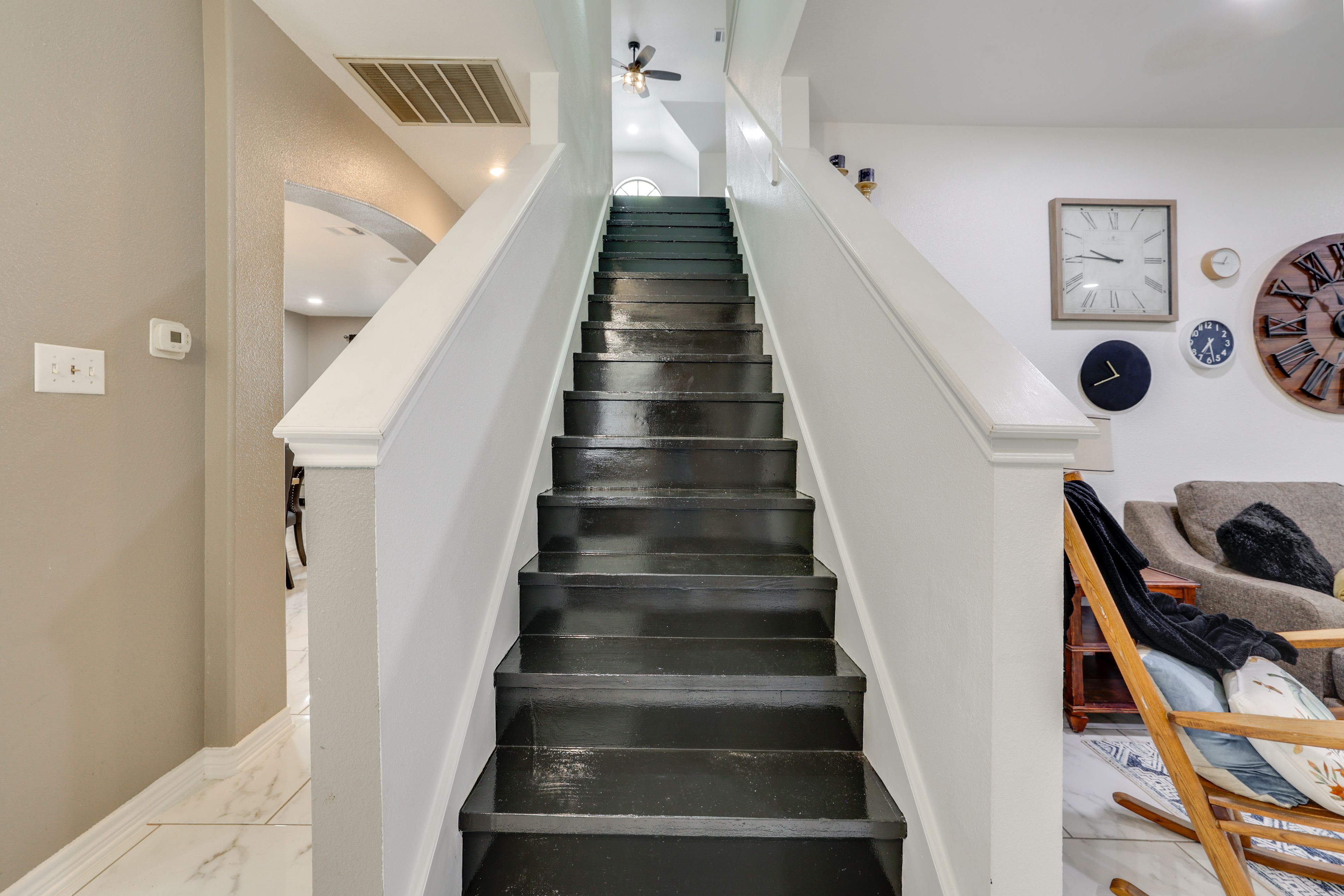 Stairs to Access 2nd Floor