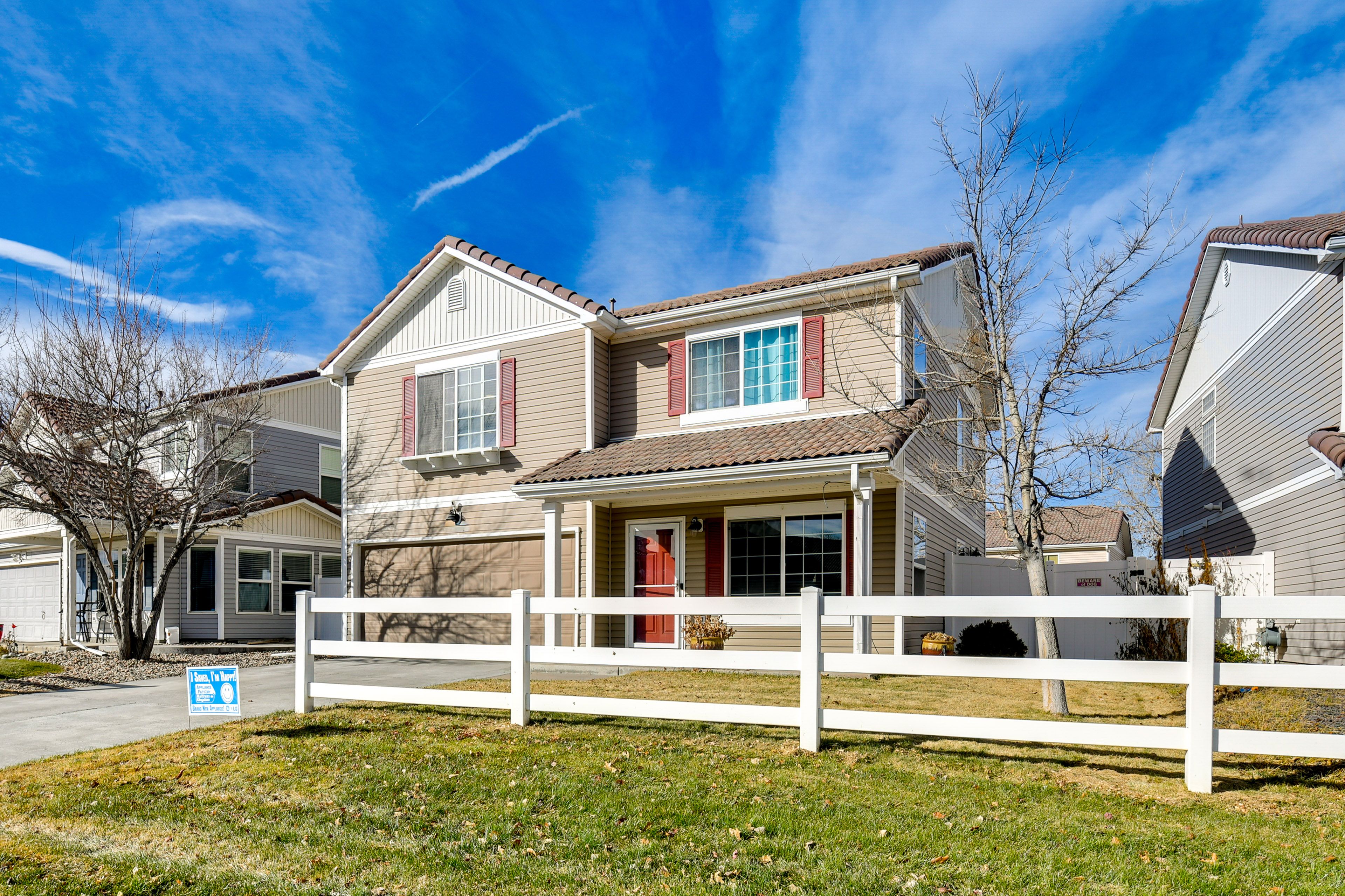 Denver Vacation Rental | 4BR | 2.5BA | Stairs Required | 2,500 Sq Ft