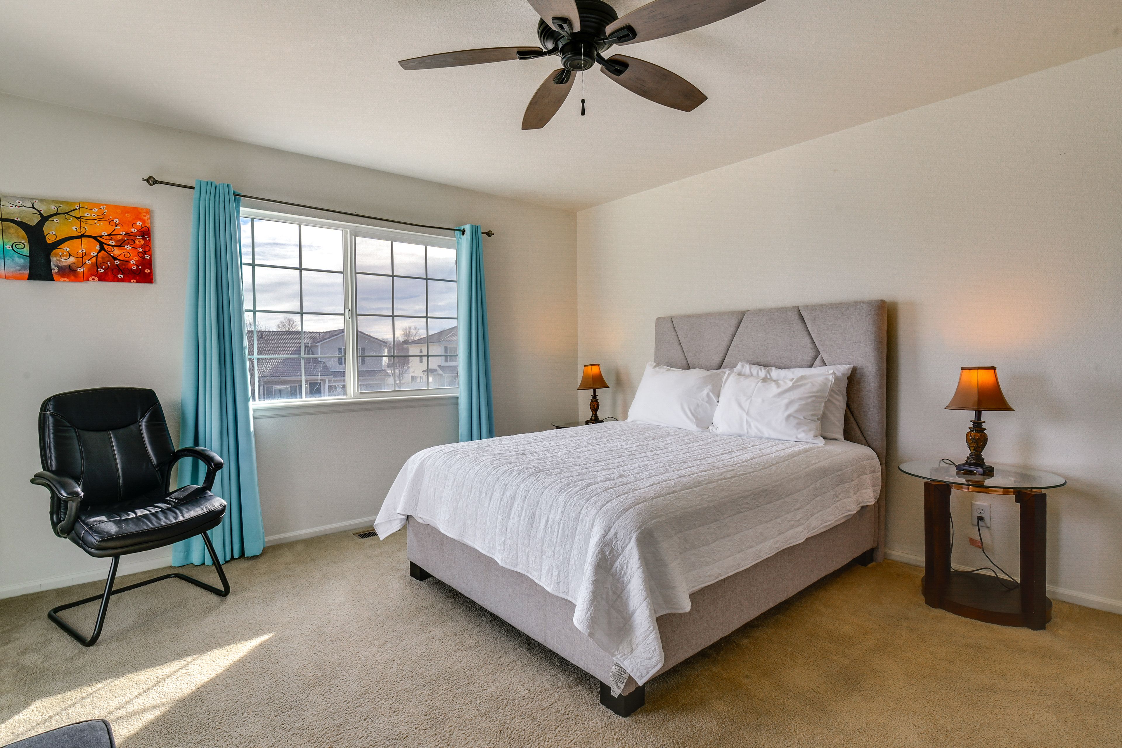 Bedroom 2 | Queen Bed | Twin Futon | 2nd Floor