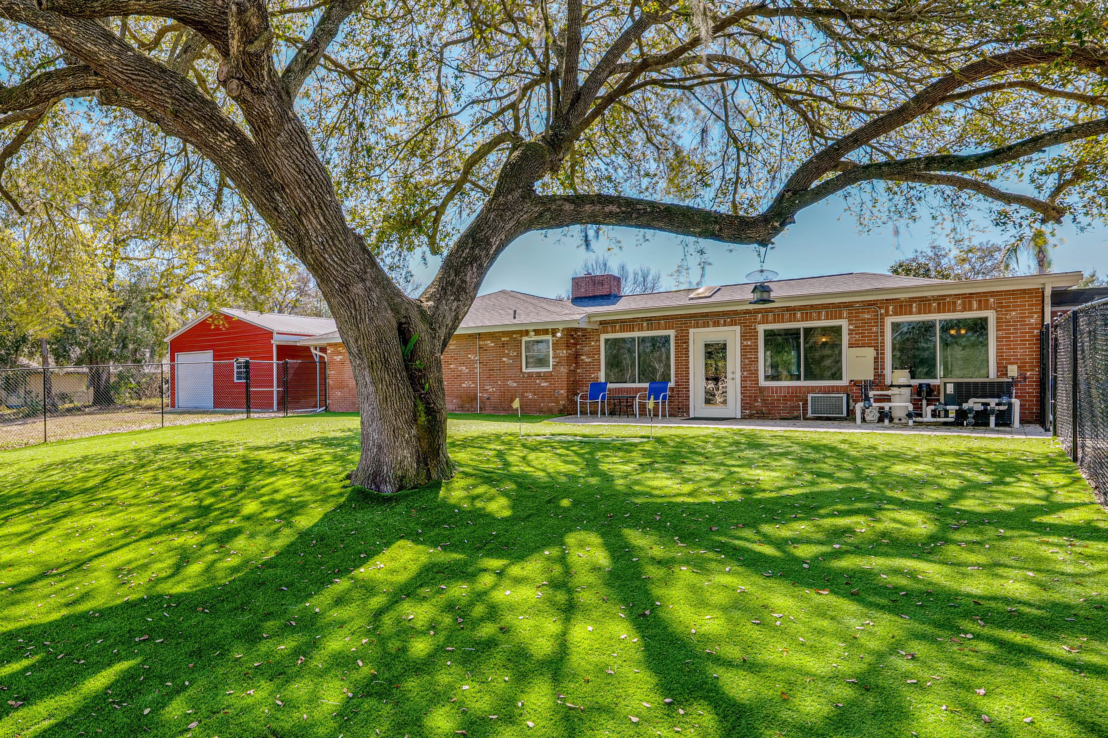 Furnished Patio | Fenced Backyard