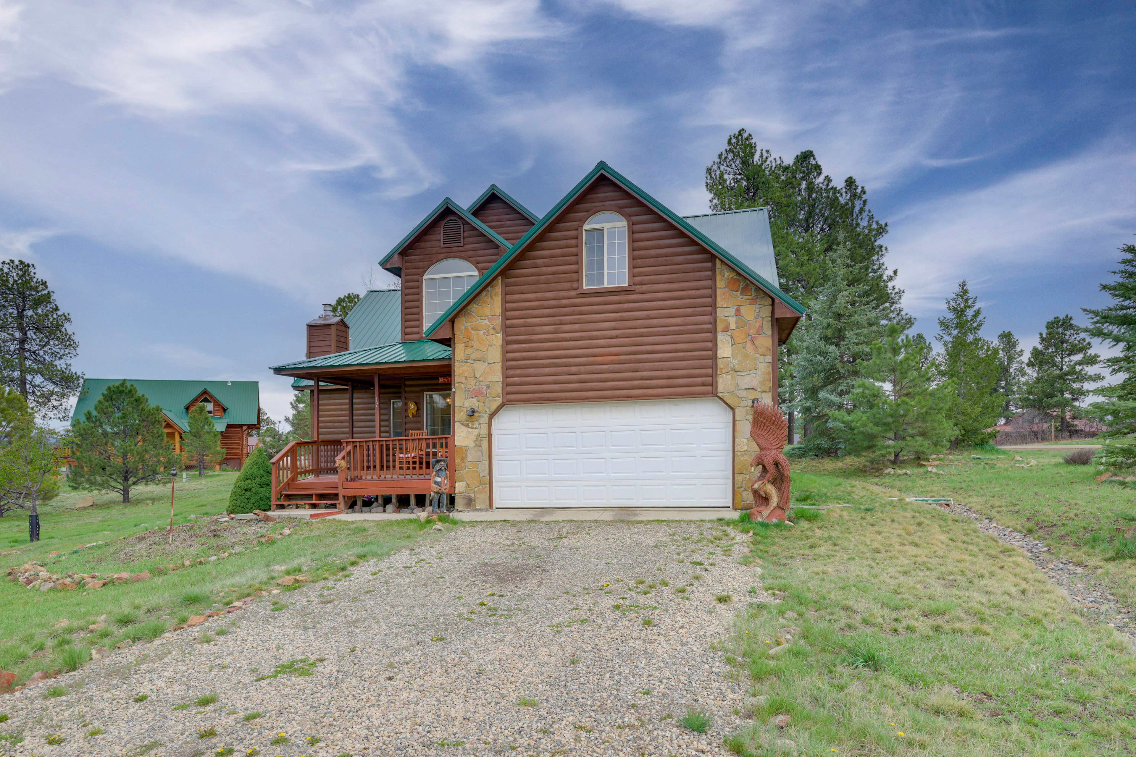 Exterior | 2-Story Home | Walk to National Forest Trails