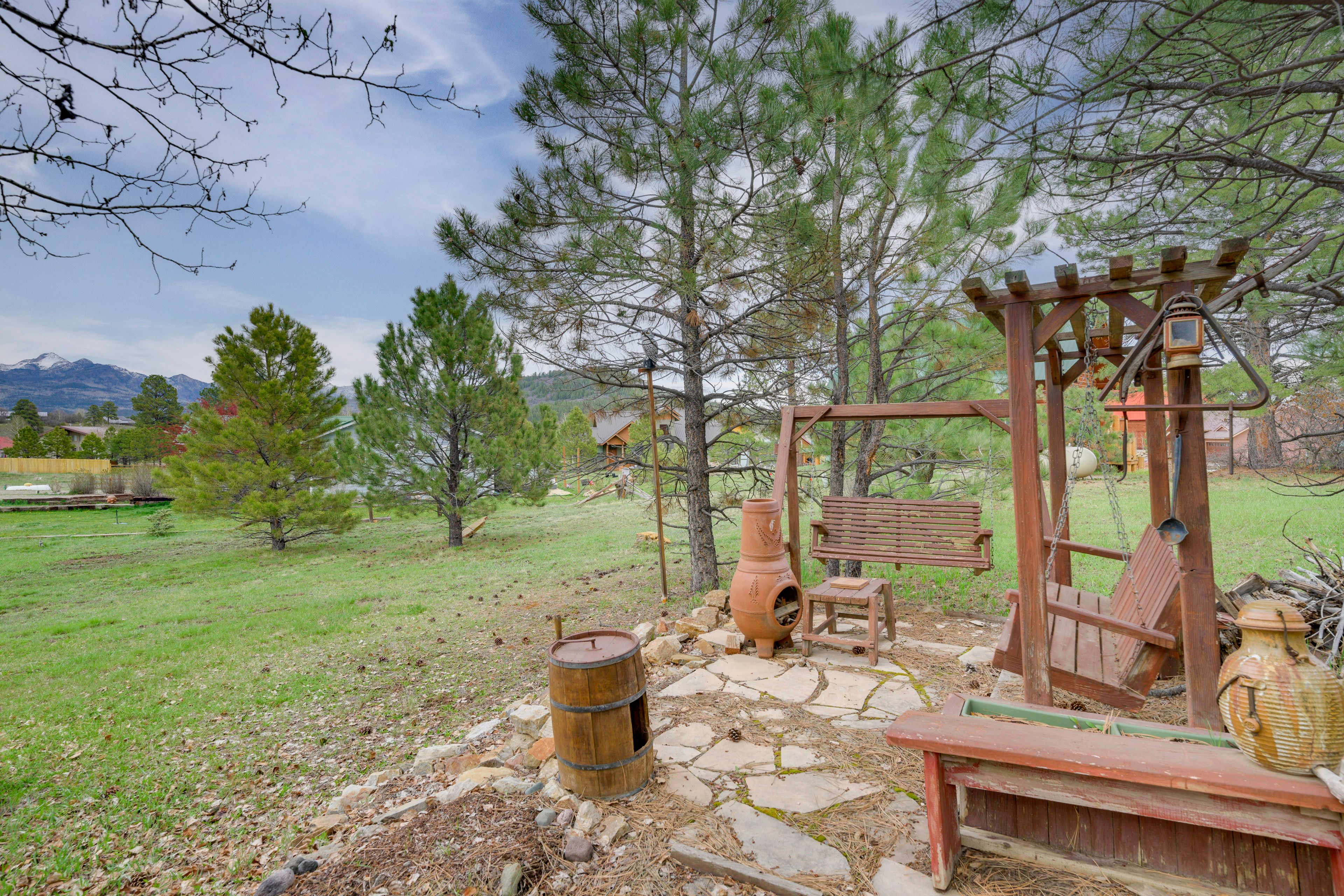 Exterior | Private Patio | Mountain Views