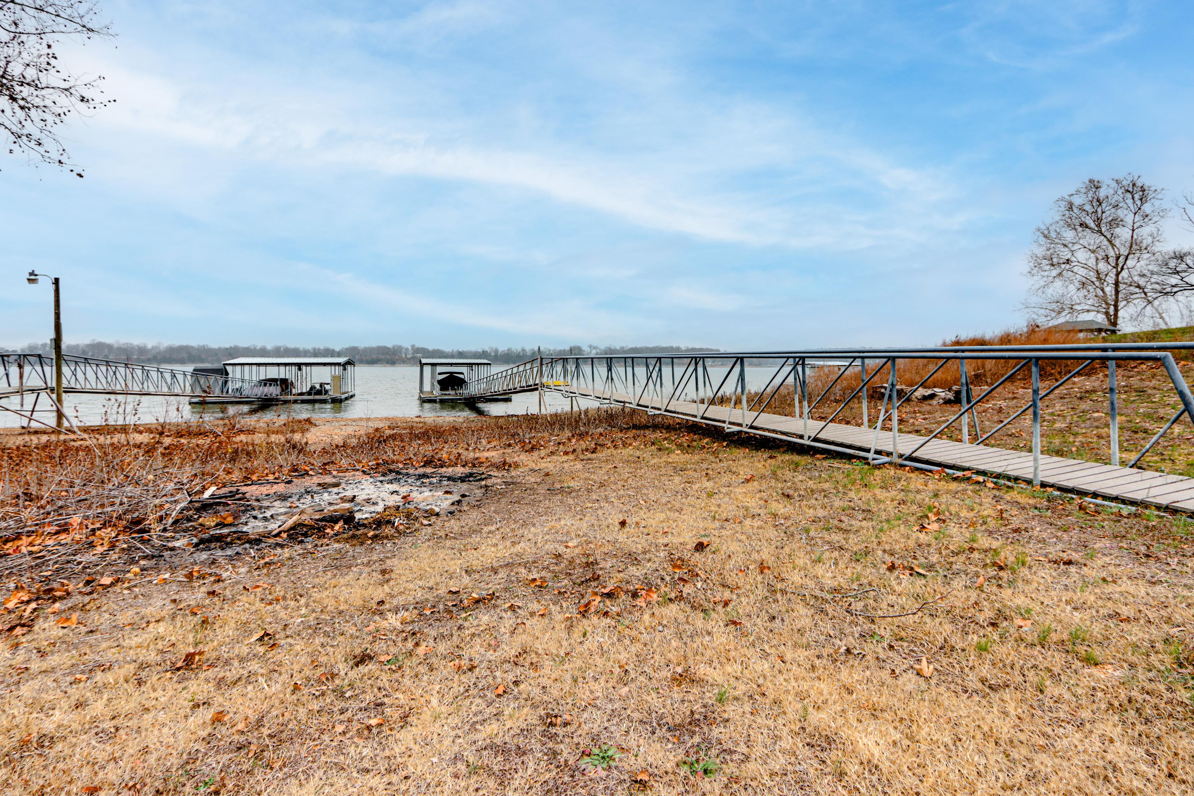 Direct Lake Access | Private Boat Dock