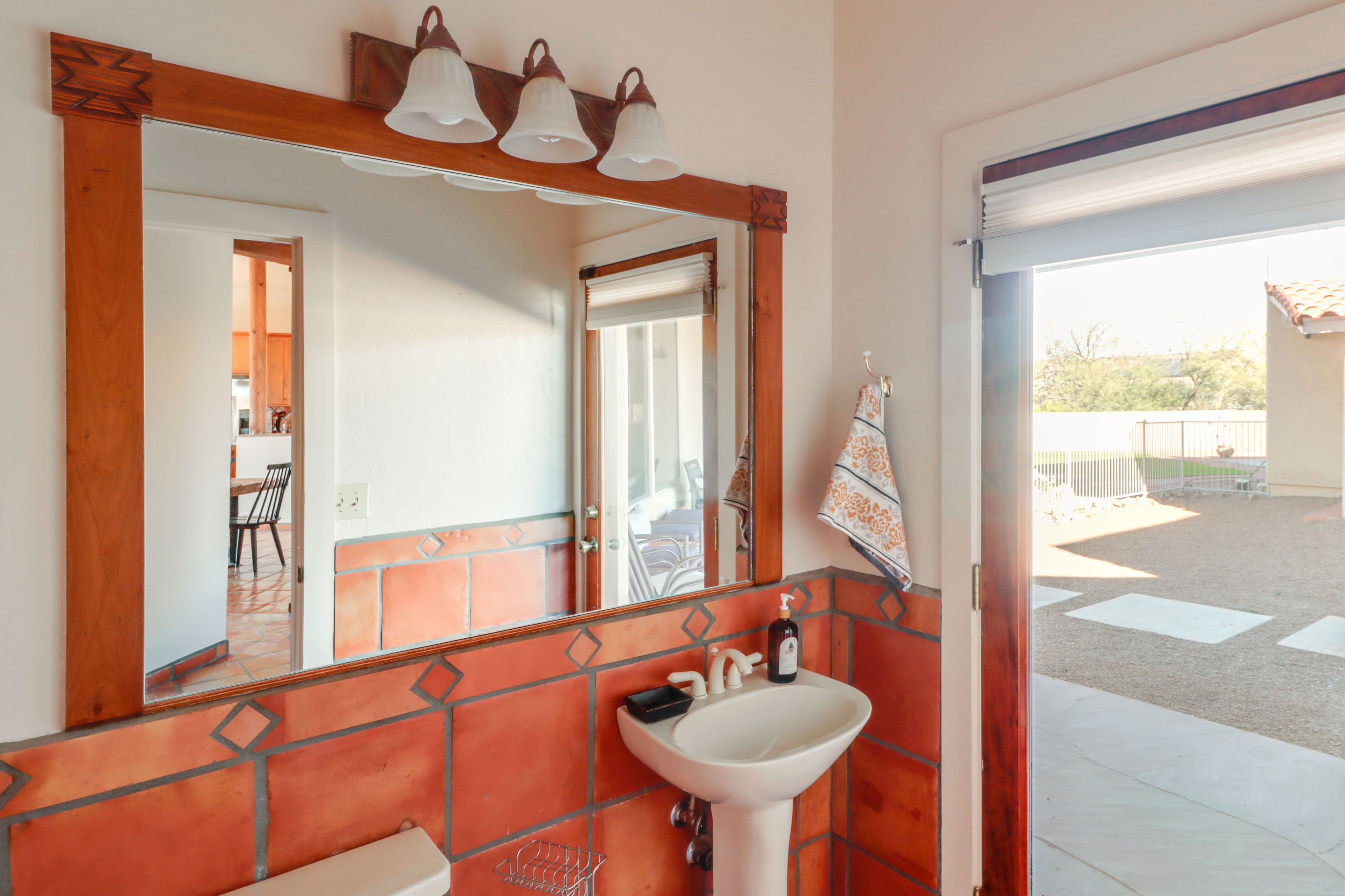 Half Bathroom | Exterior Entry Option