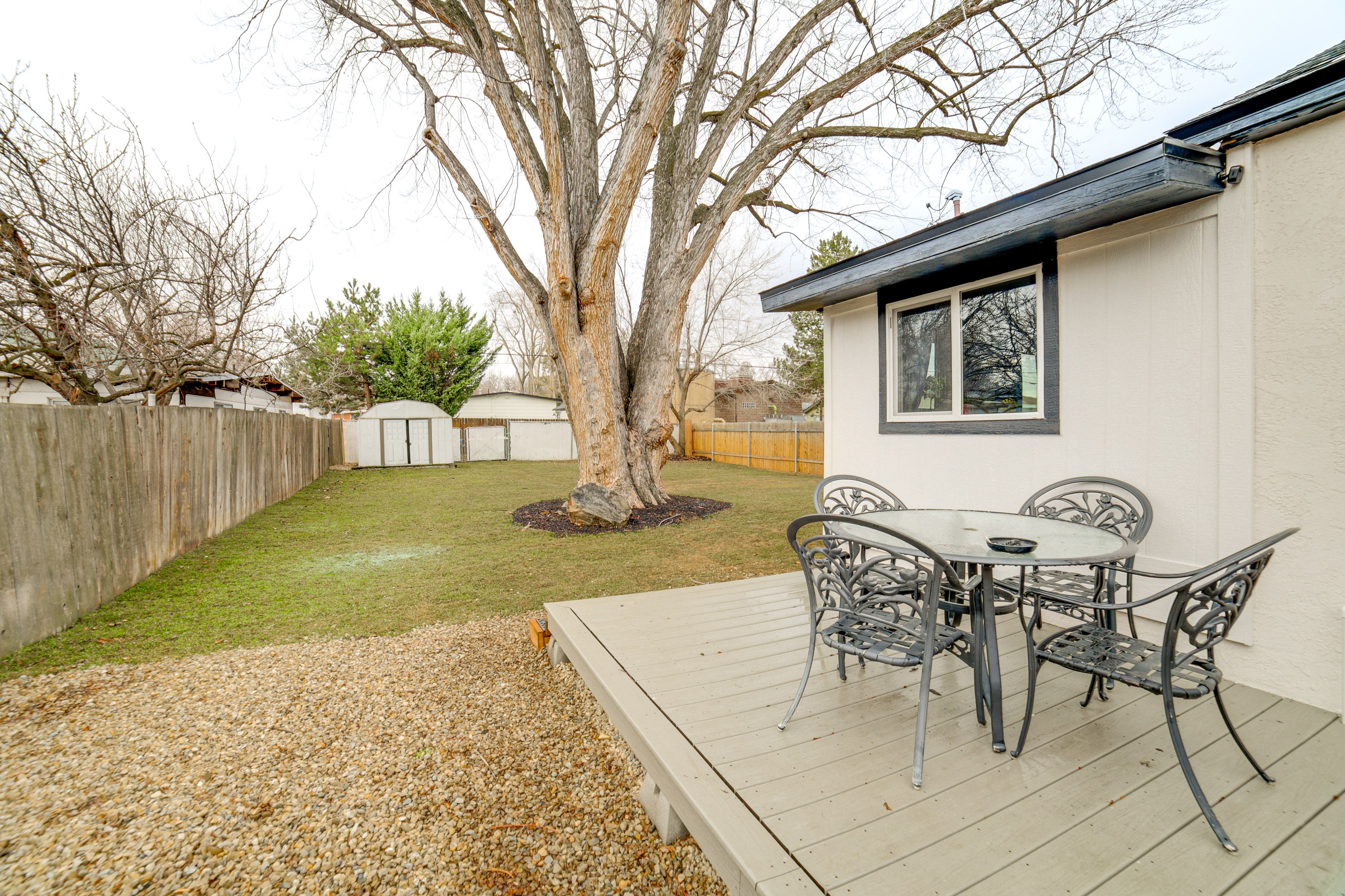 Deck | Dining Area | Large Yard | Single-Story Home