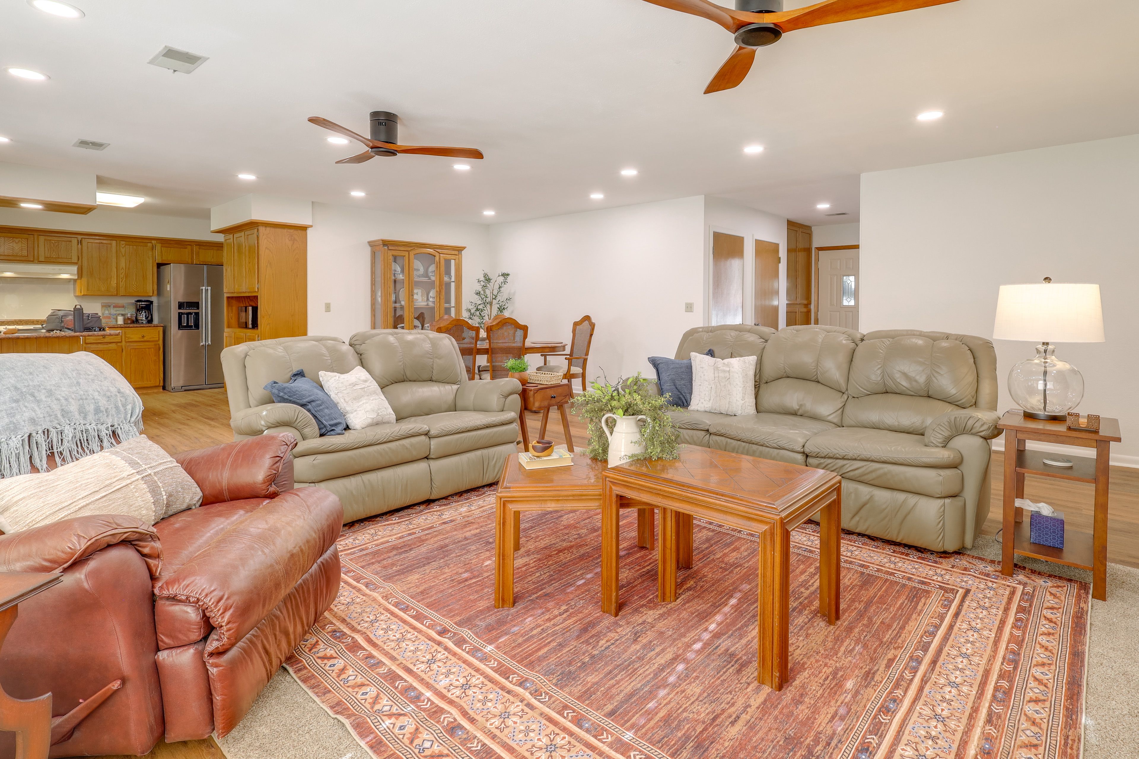 Interior | Open Floor Plan | Central Heating & A/C