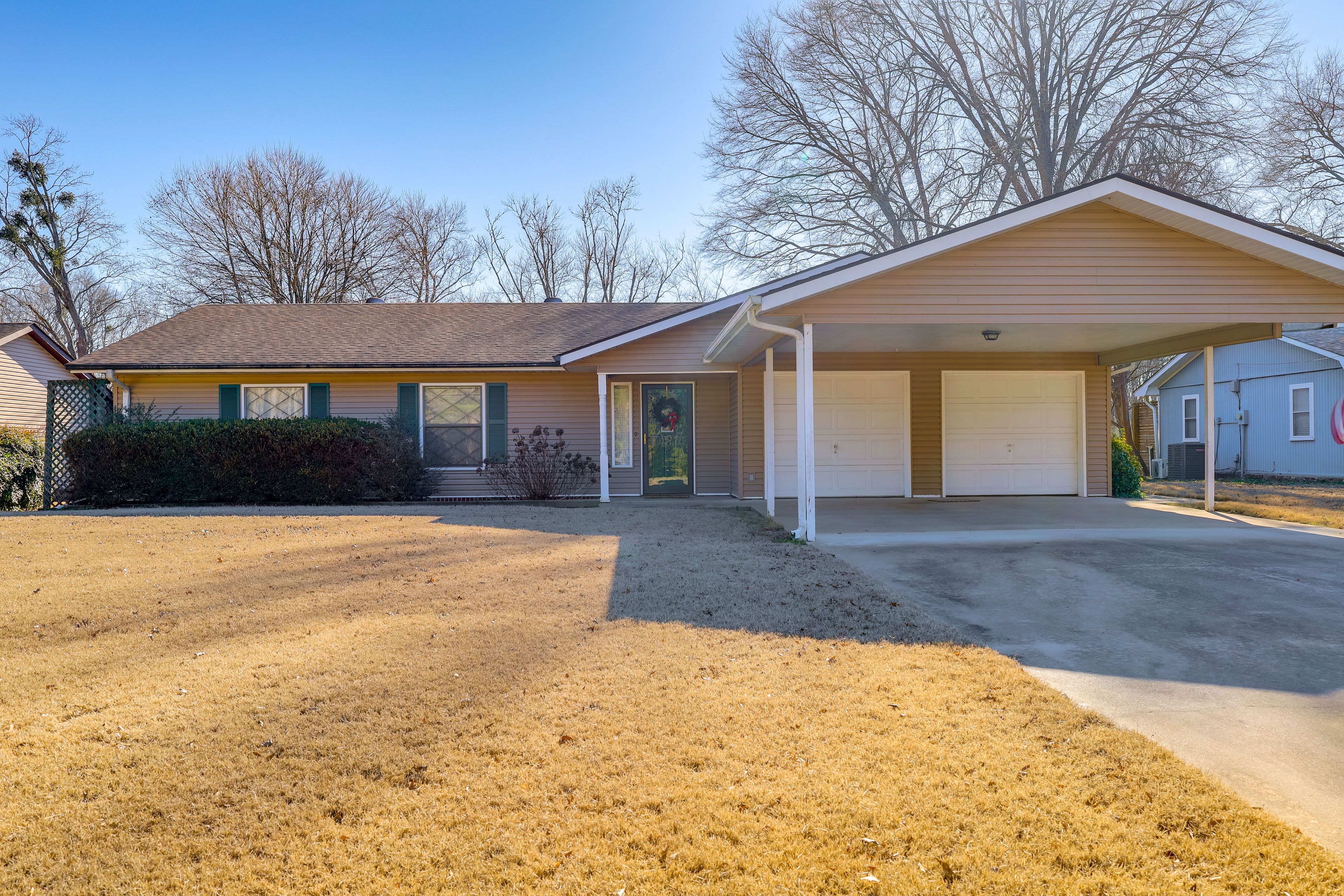 Exterior | Private Yard | Single-Story Home
