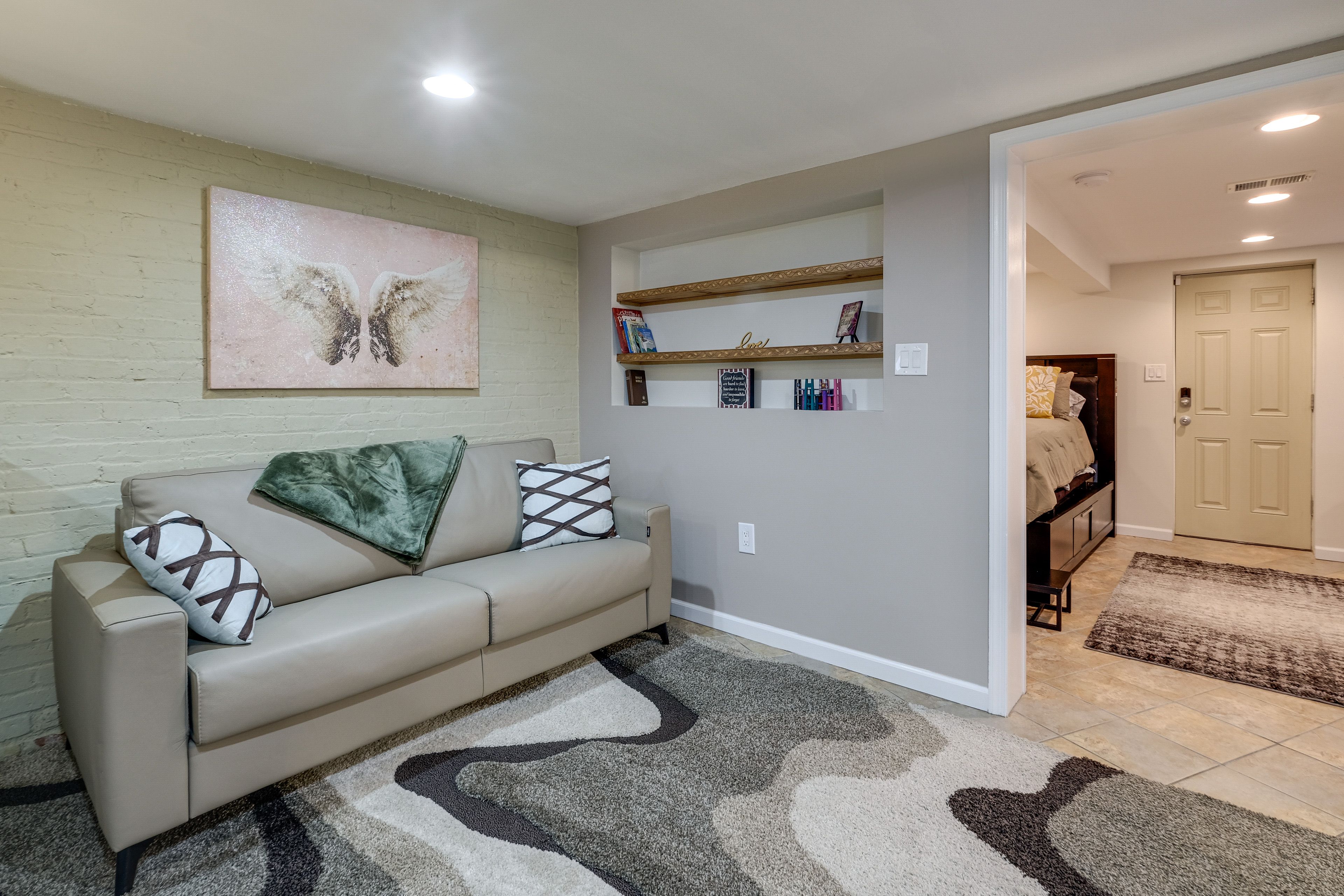 Living Room | Full Sleeper Sofa | Smart TV