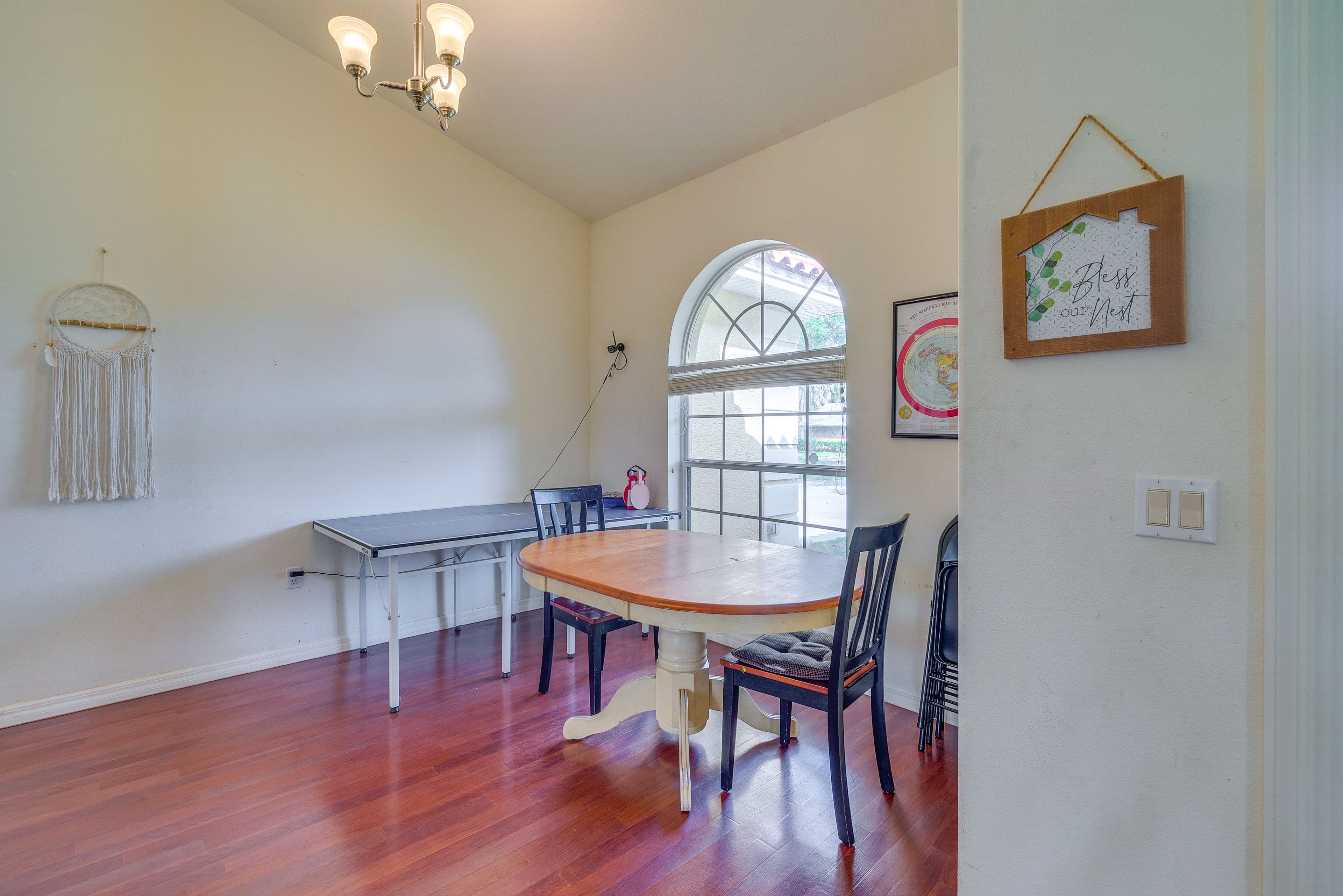 Dining Area | Ping-Pong Table