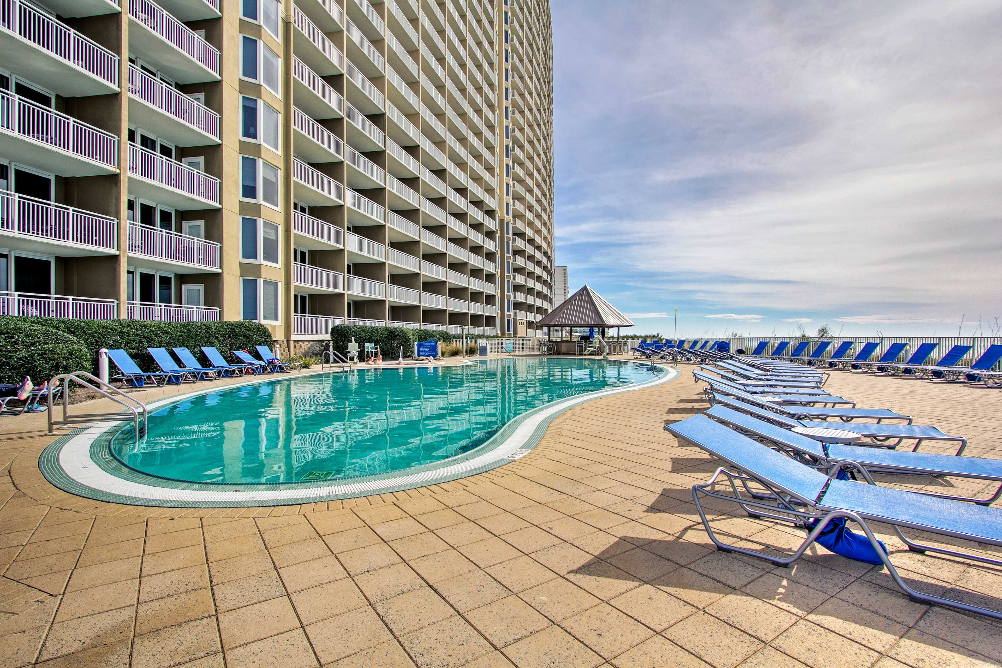 Community Pool | Club Wyndham Panama City Beach