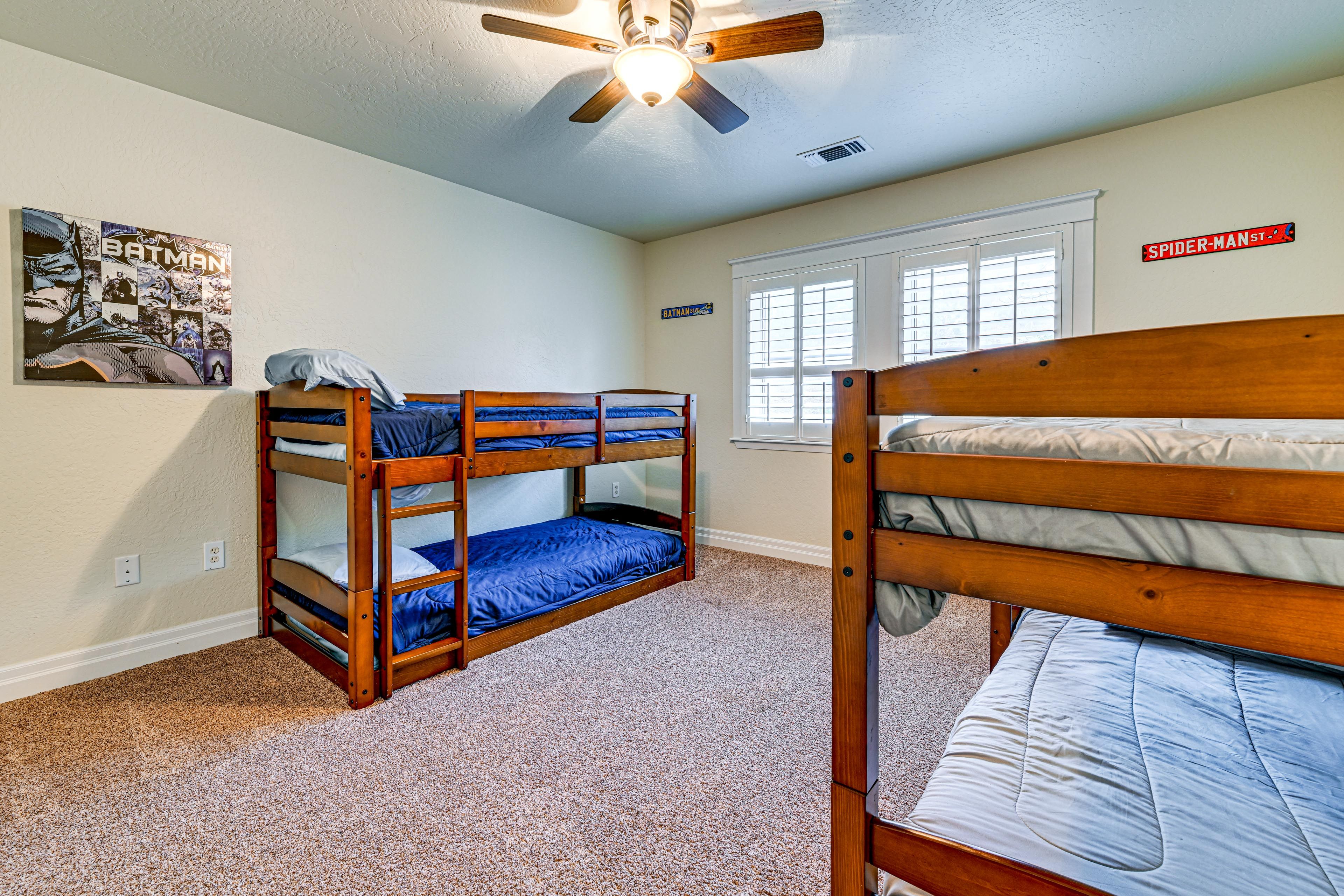 Bedroom 5 | 2 Twin Bunk Beds | 2nd Floor