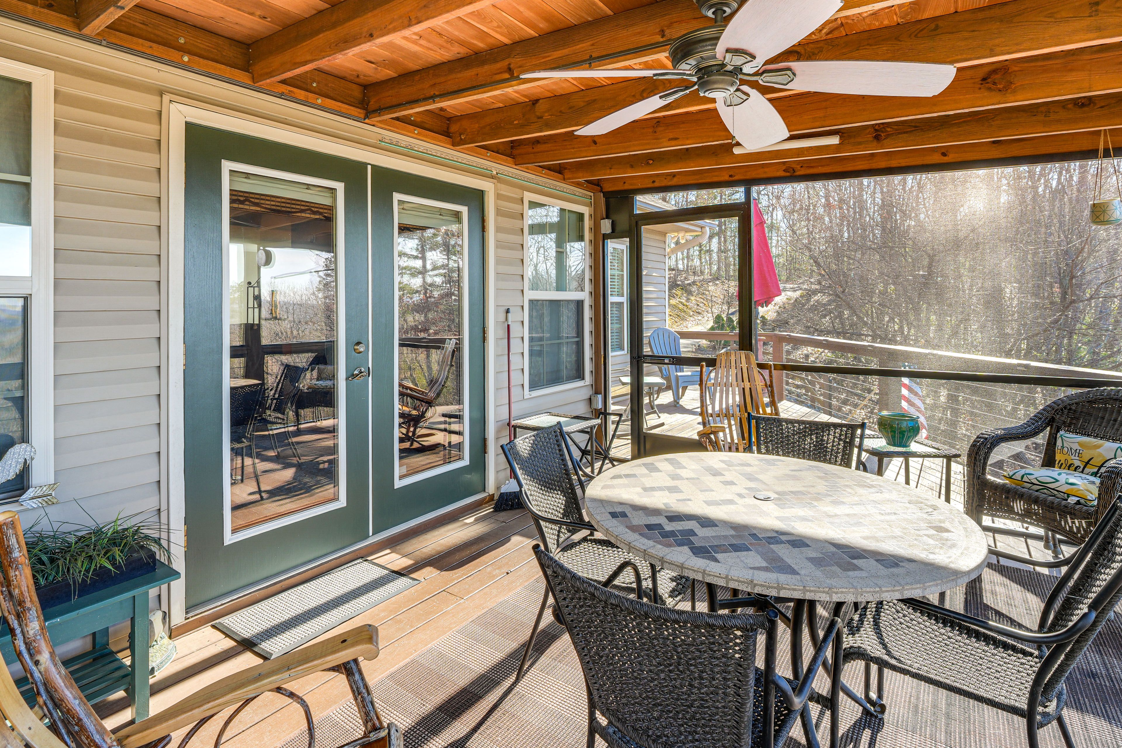House Exterior | Screened Porch w/ Dining Area