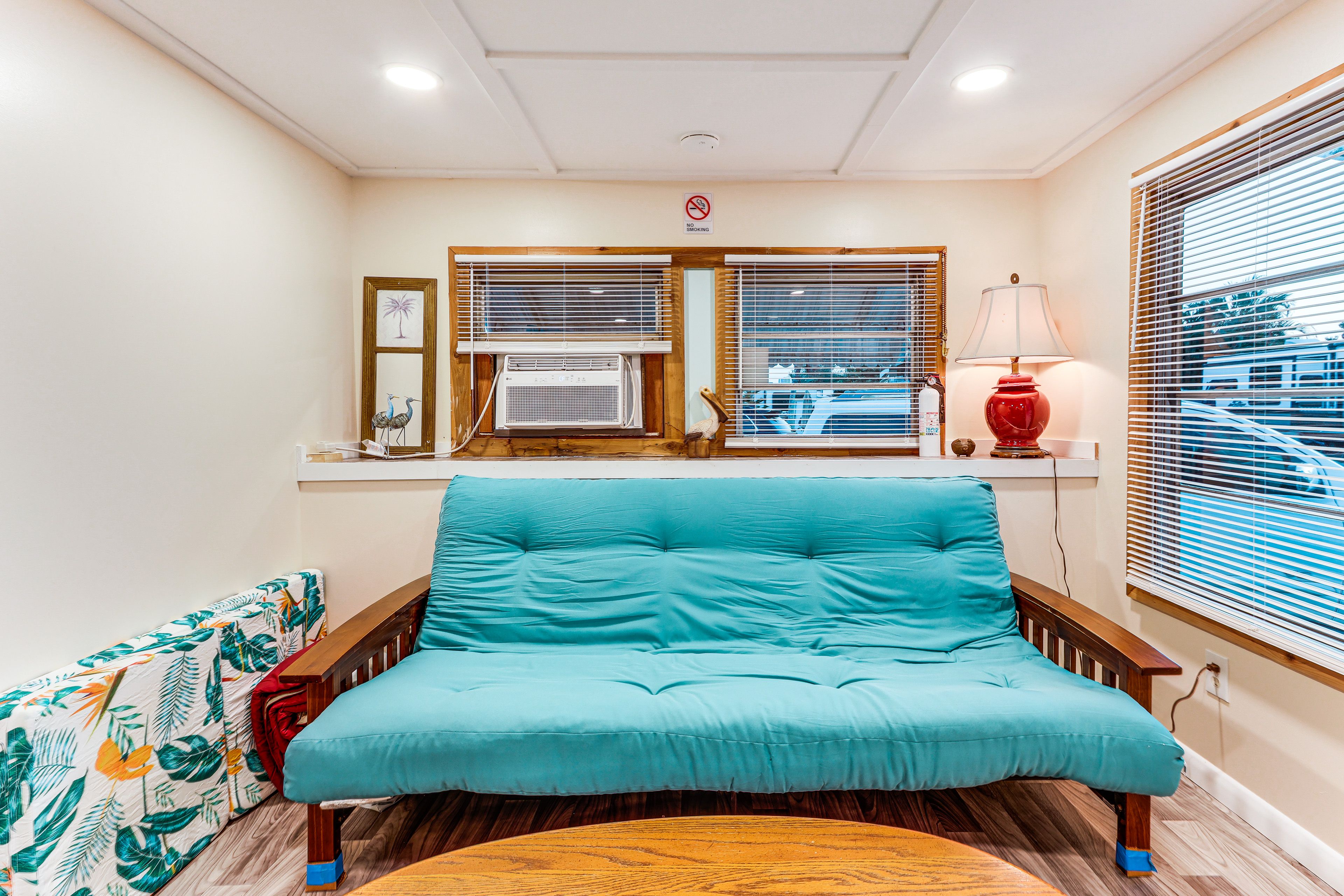 Living Area | TV | Window A/C