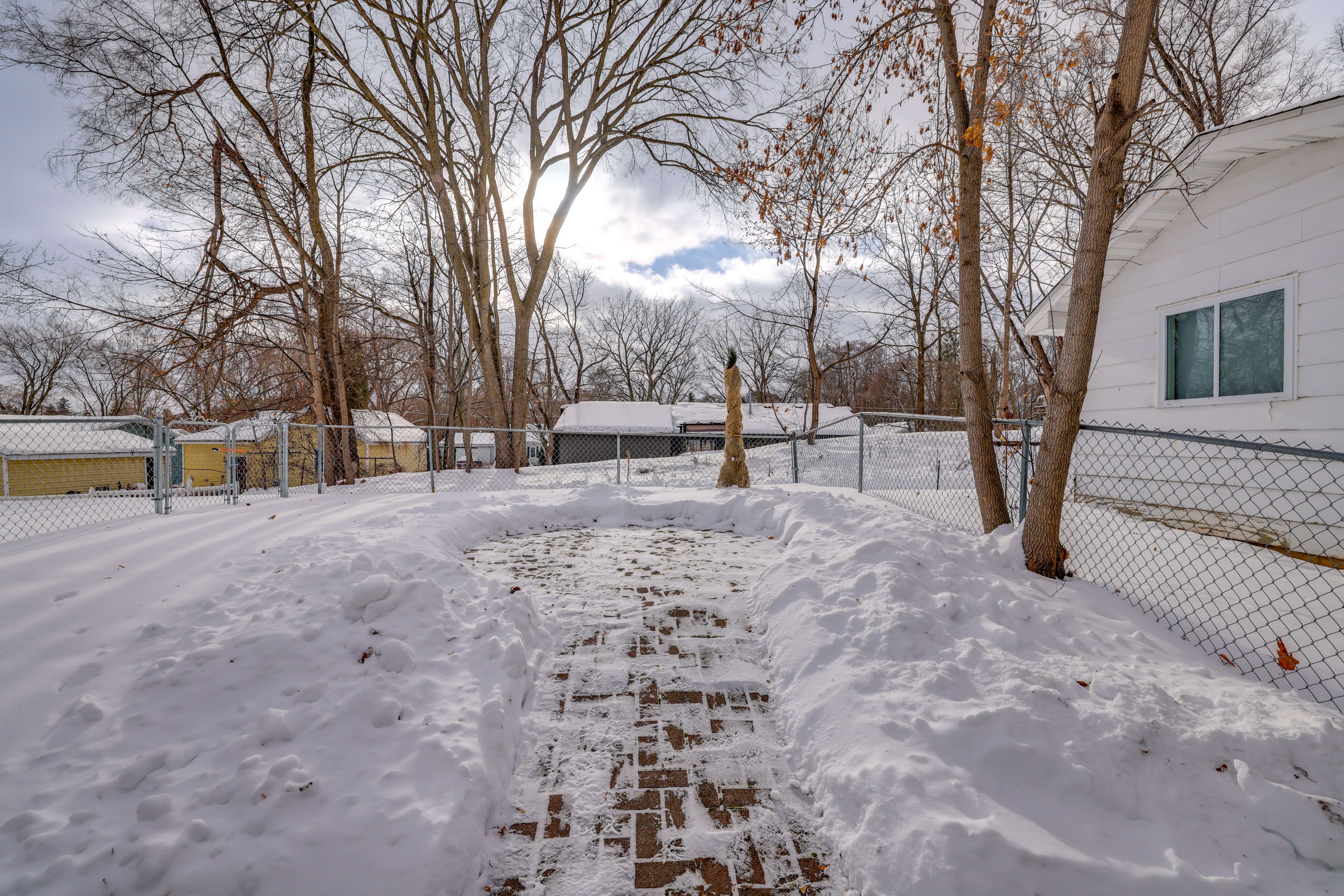 House Exterior | Fenced Backyard