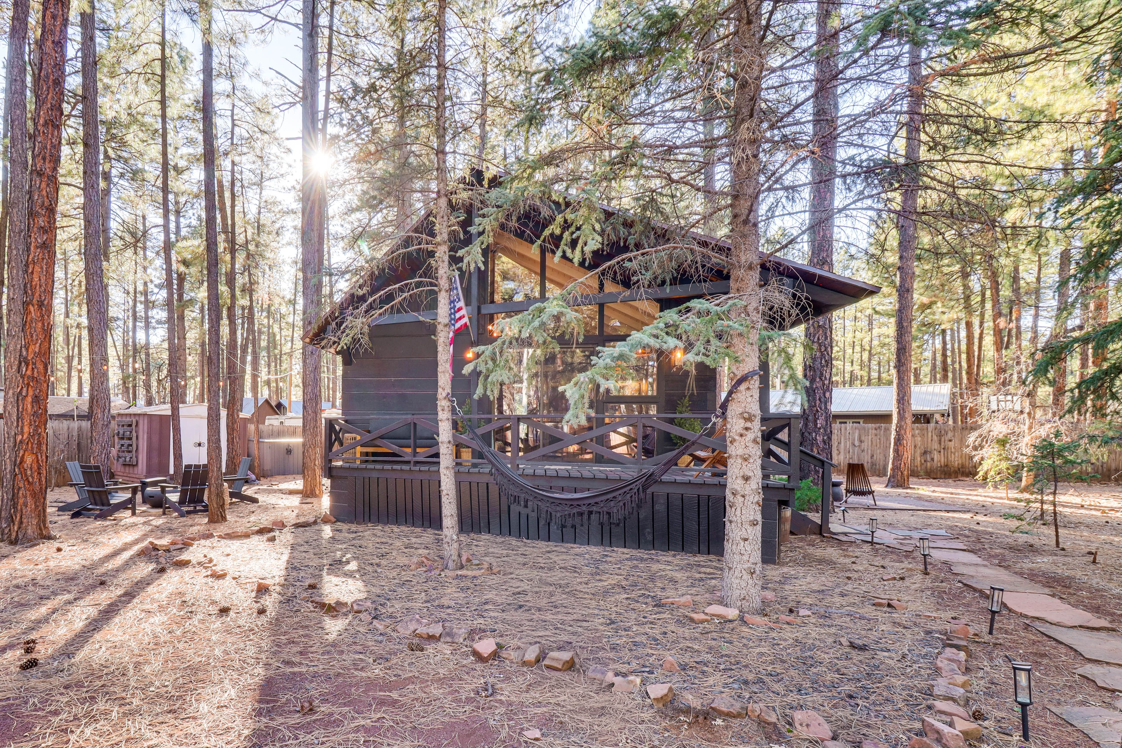 Cabin Exterior | Parking | Driveway (4 Vehicles)