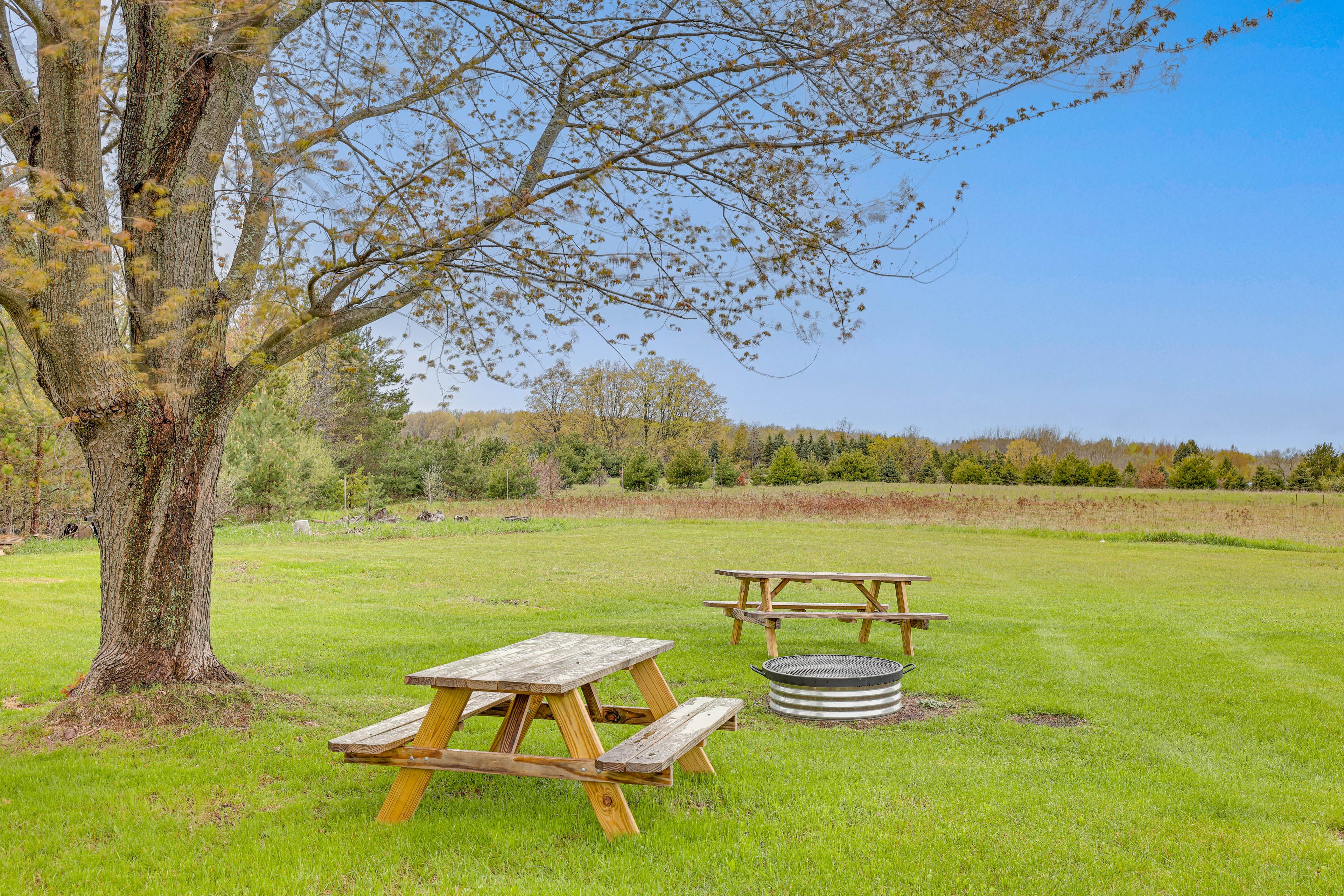 Fire Pit & Picnic Area