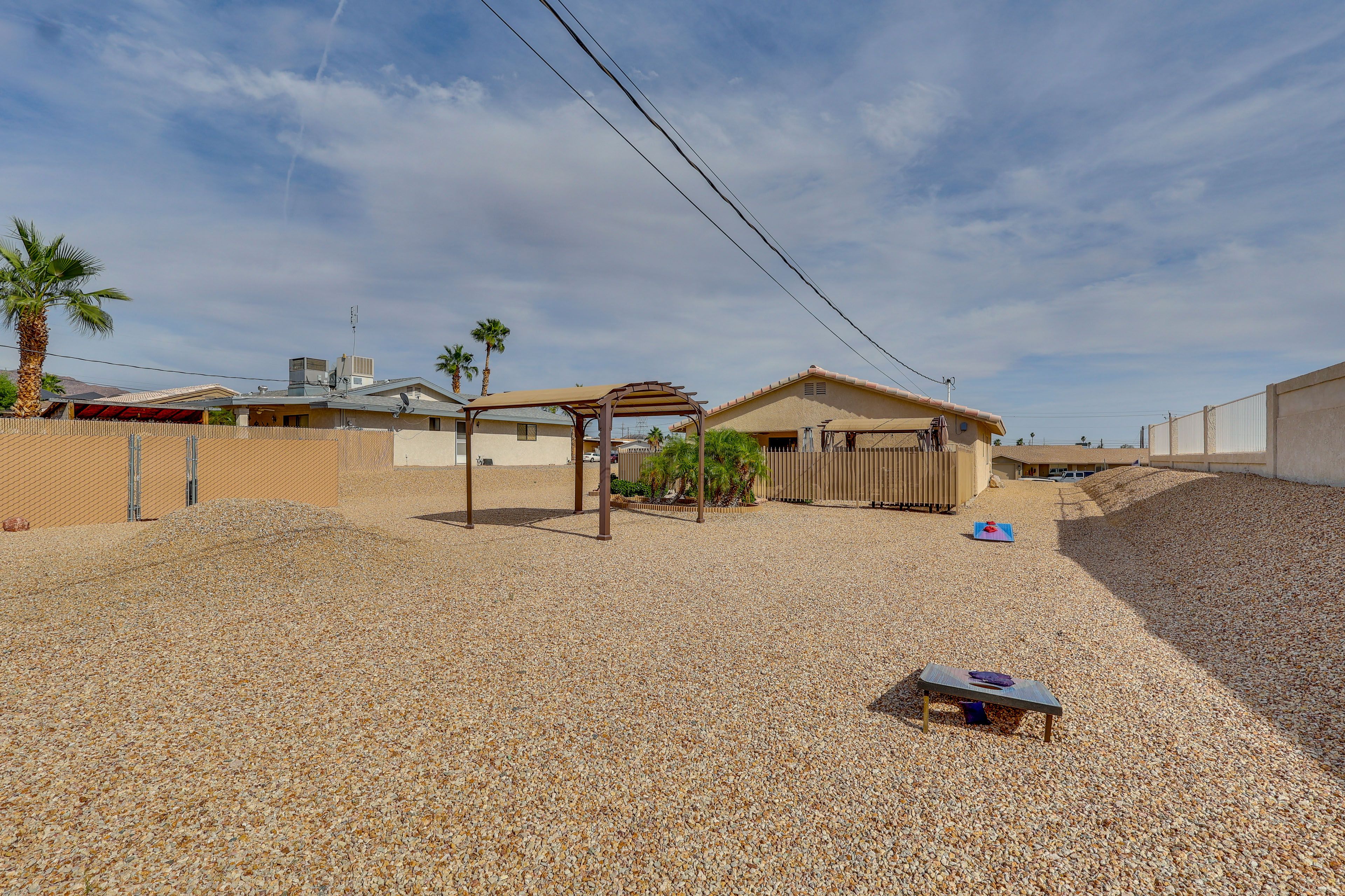 Private Backyard Area