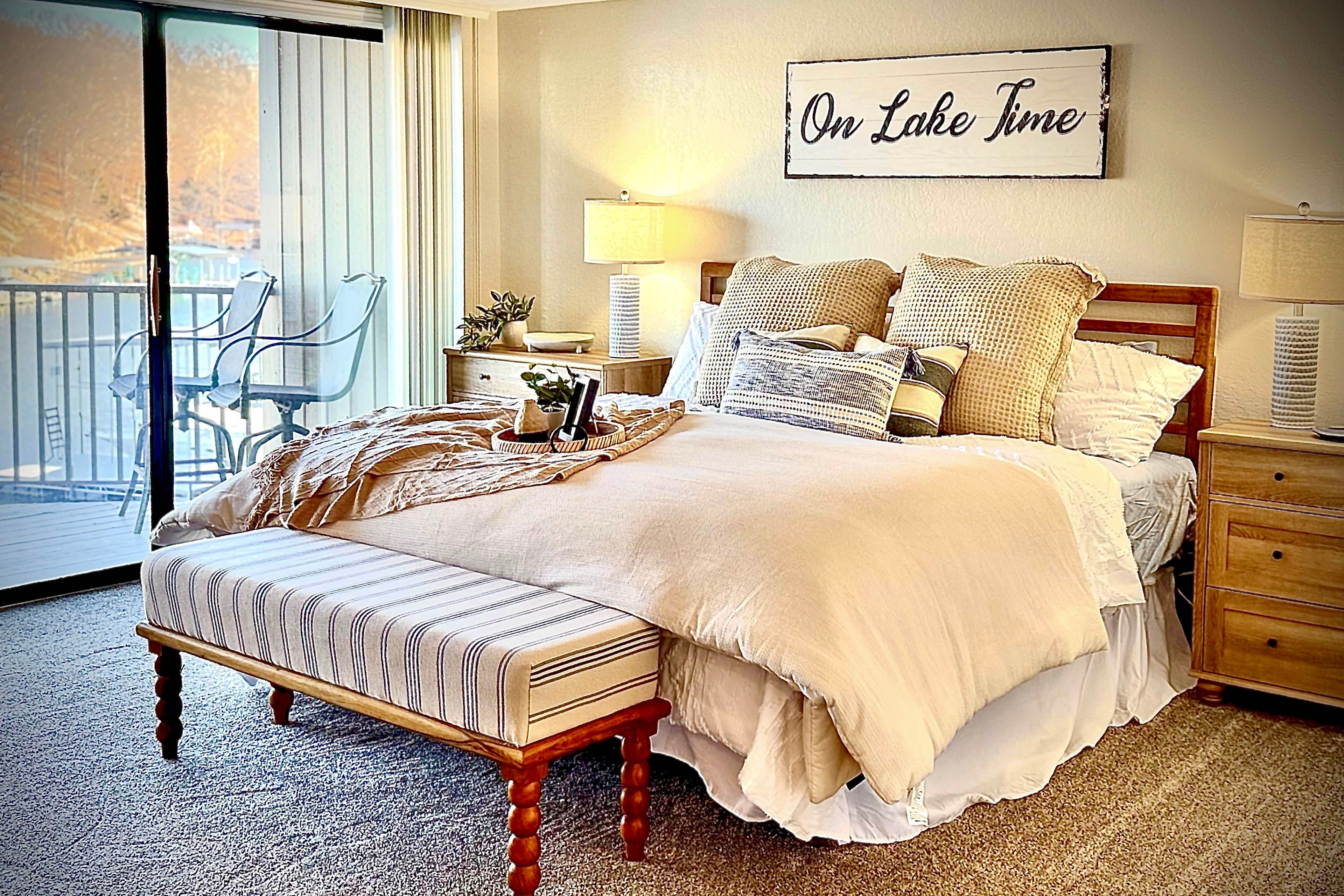 Bedroom 1 | King Bed | Basement Floor | Linens Provided