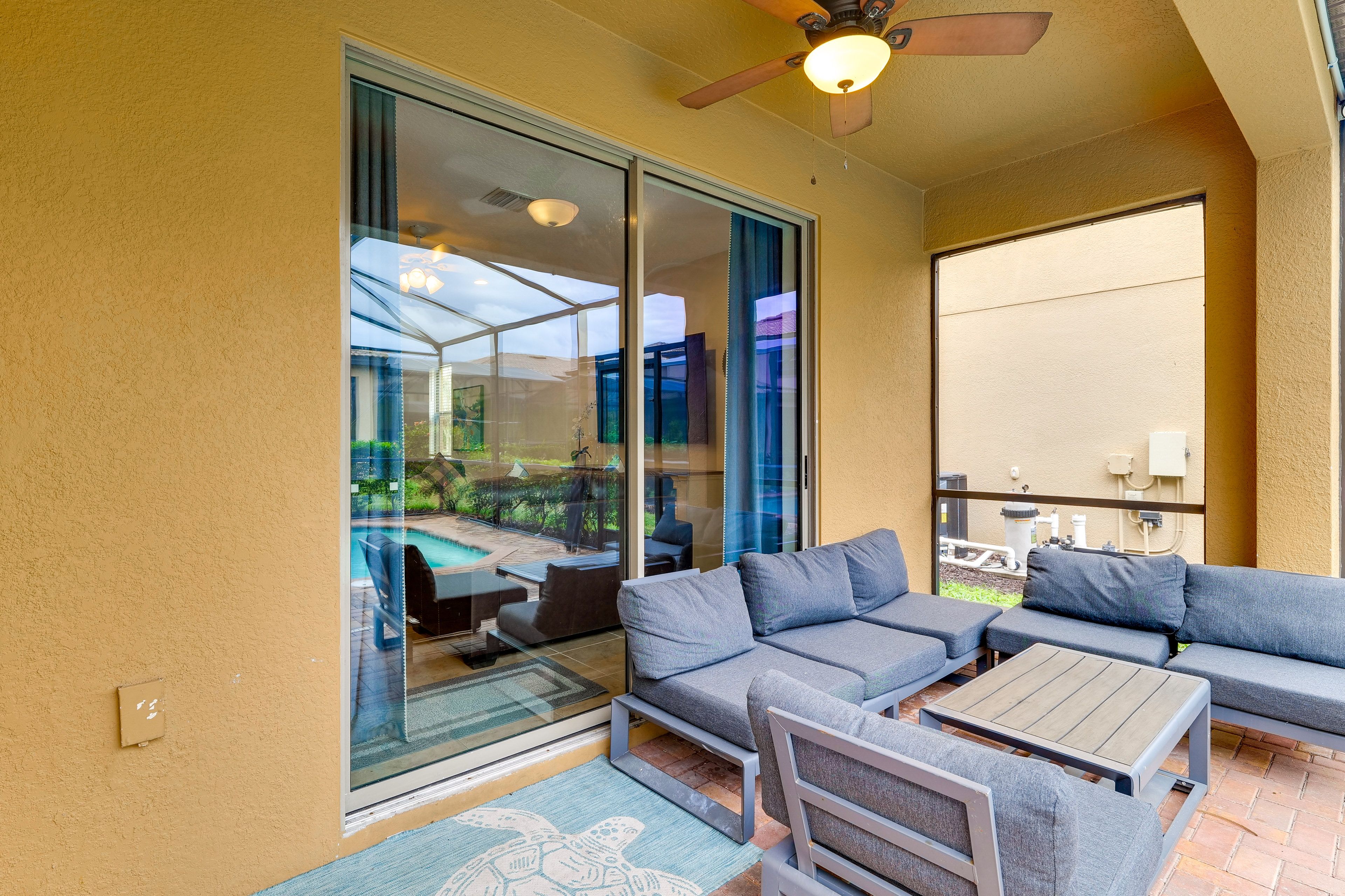 Screened Lanai | Pool