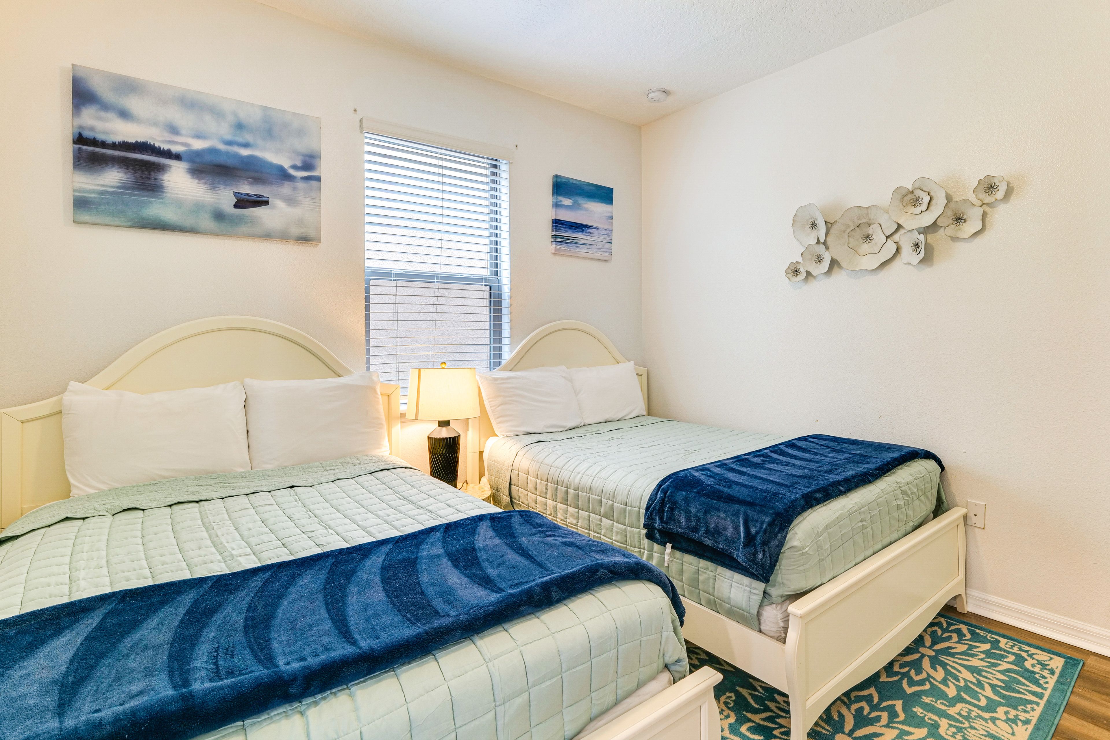 Bedroom 3 | 2 Queen Beds | 1st Floor