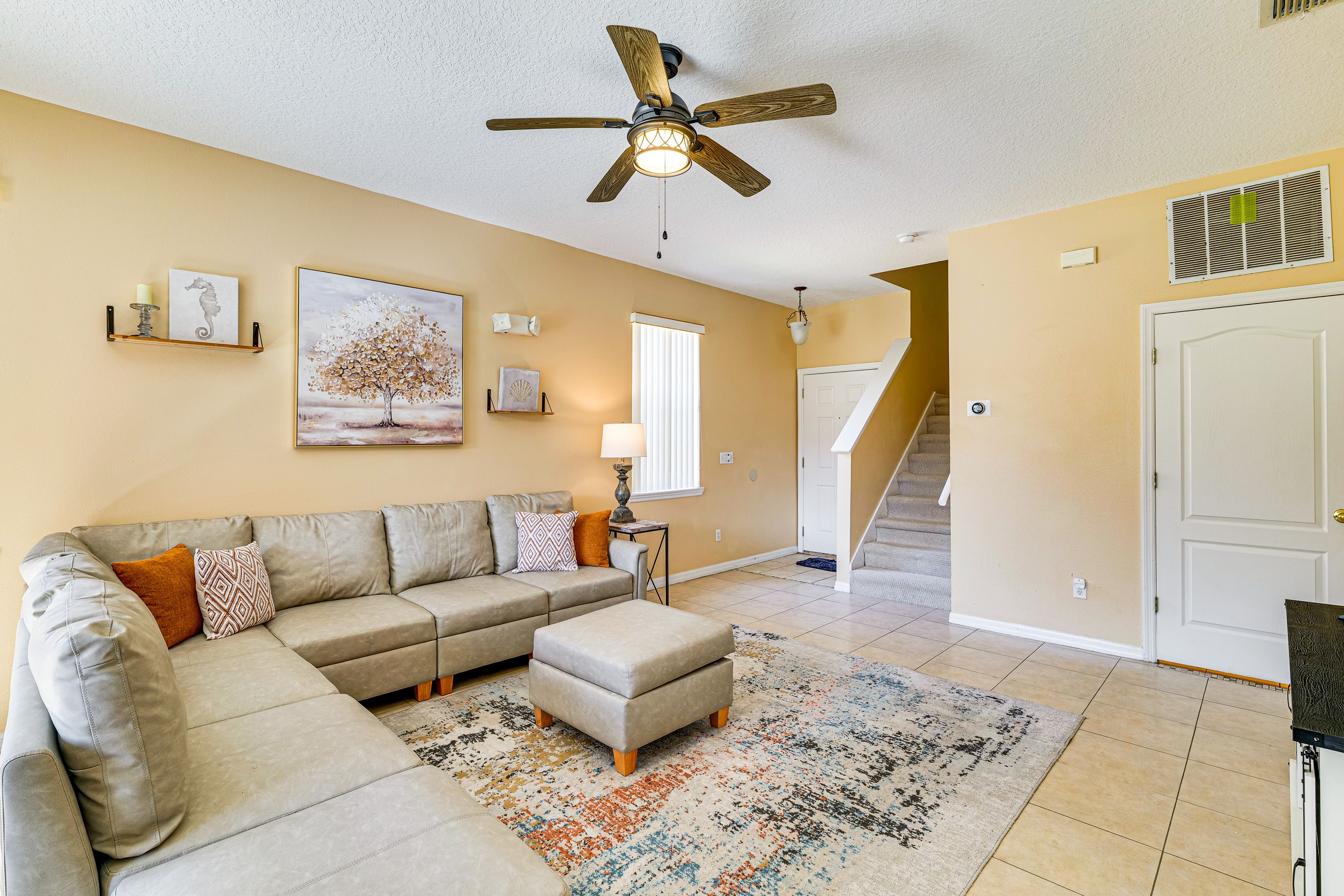 Living Room | Central A/C | 1st Floor