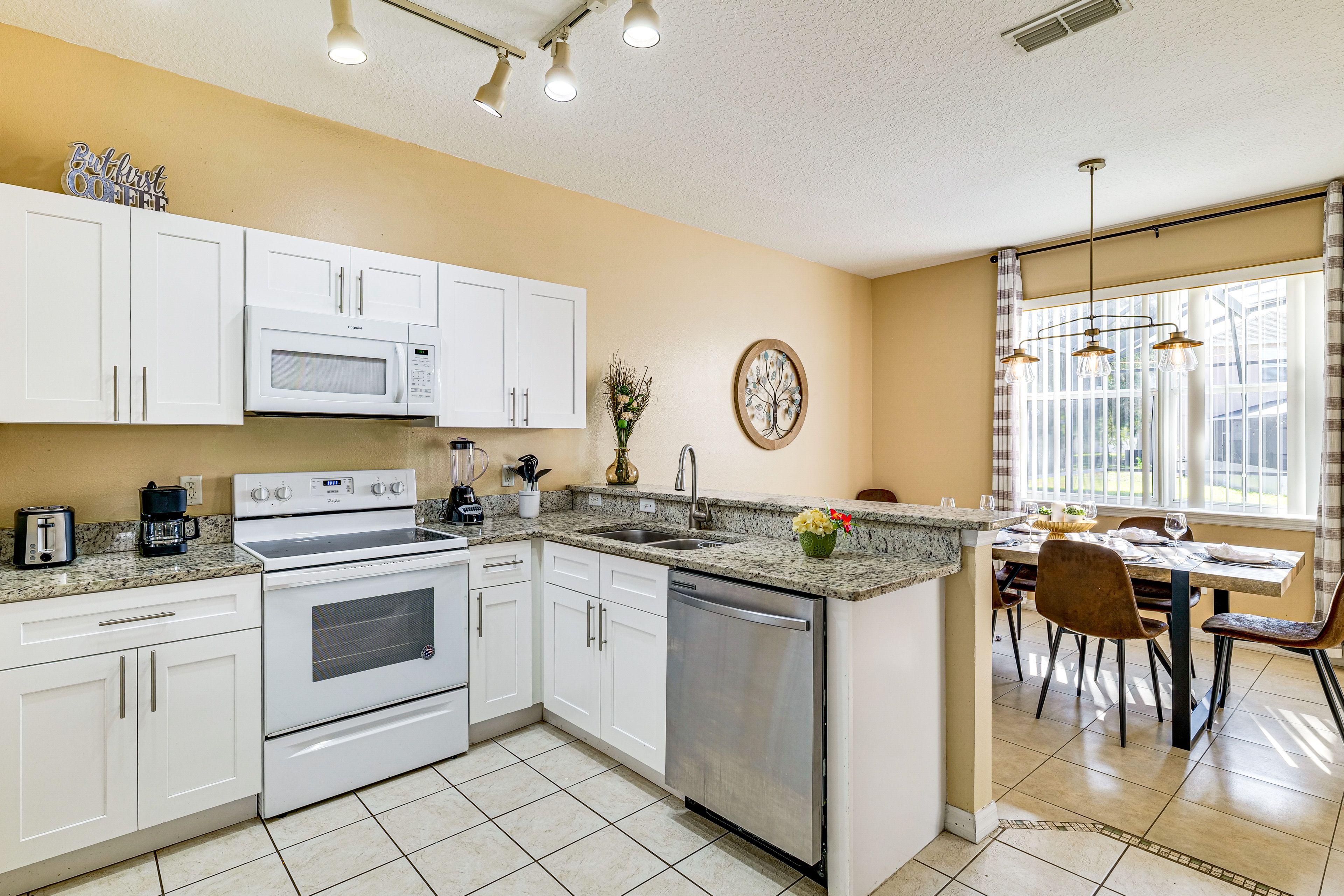 Kitchen | Coffee Maker | Dishwasher | 1st Floor