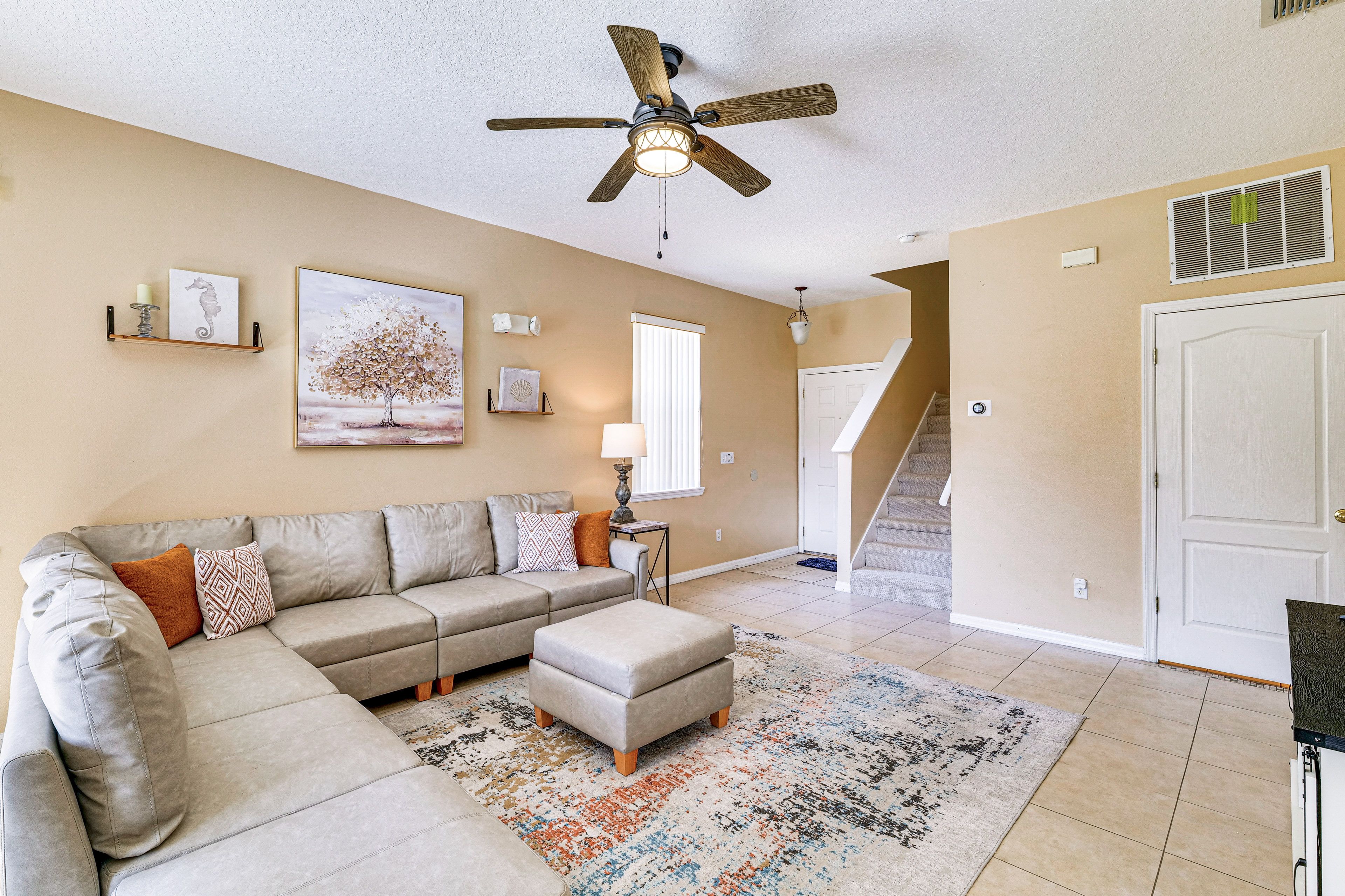 Living Room | Central A/C | 1st Floor