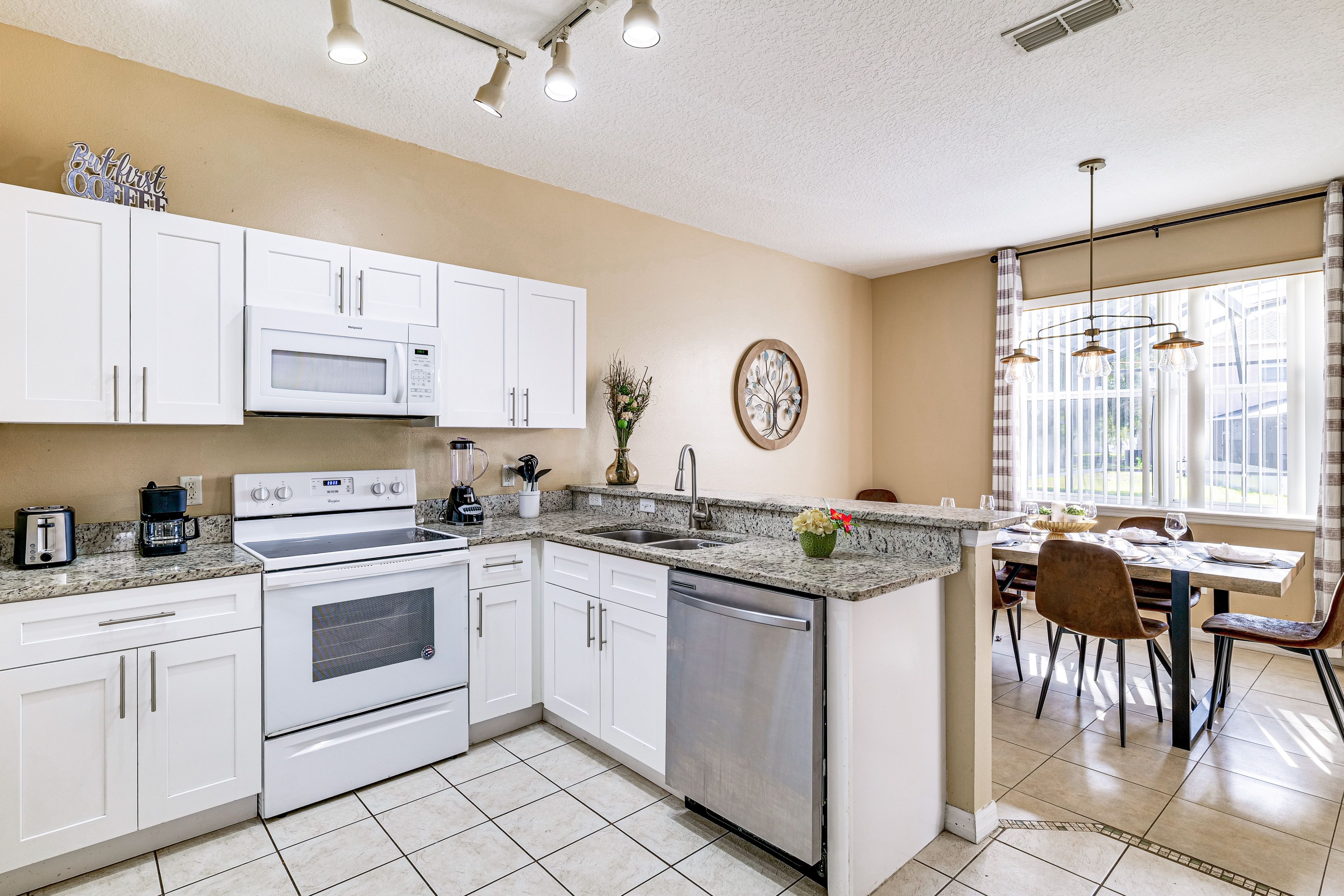 Kitchen | Coffee Maker | Dishwasher | 1st Floor