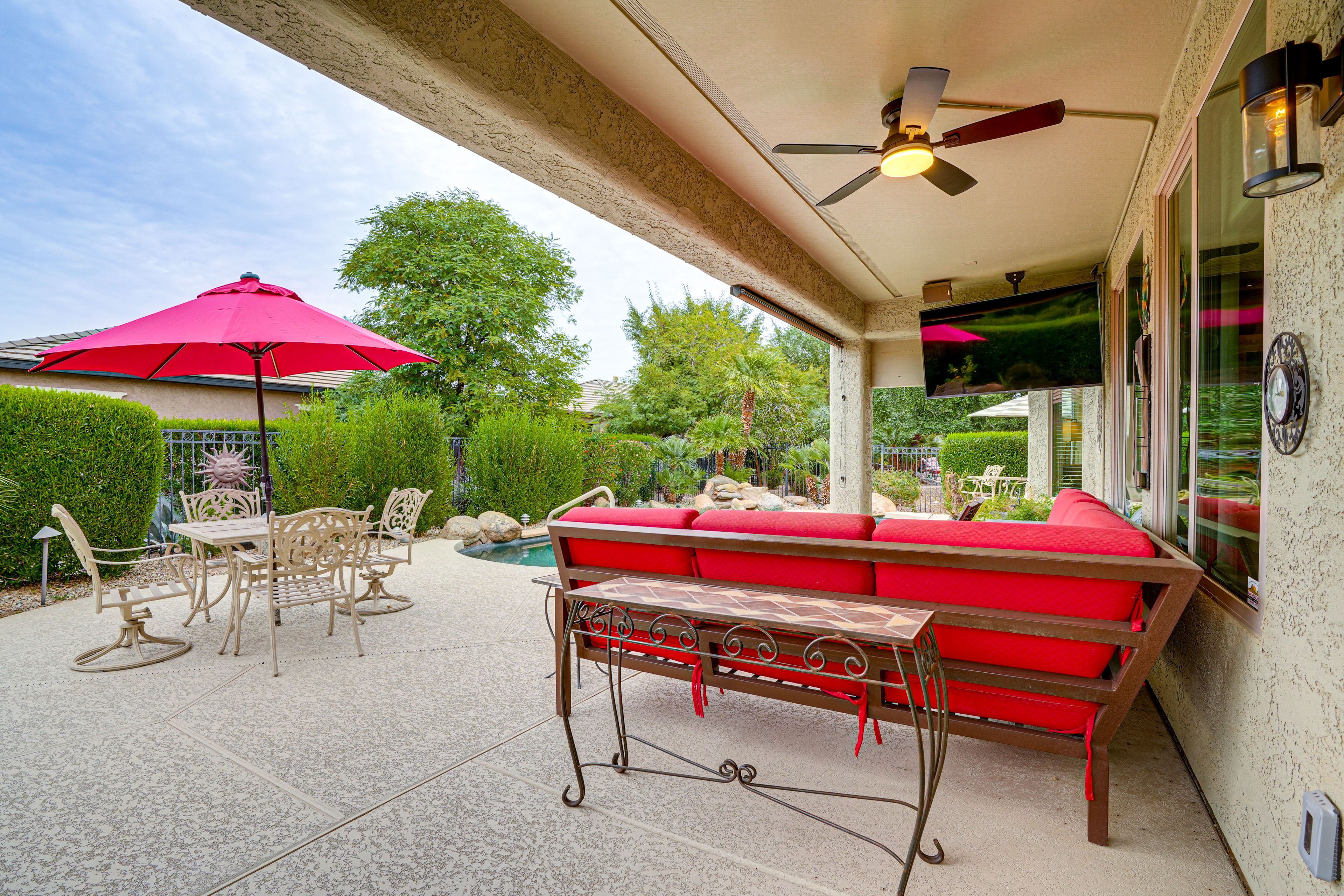 Furnished Patio | Outdoor Dining Area | Gas Grill