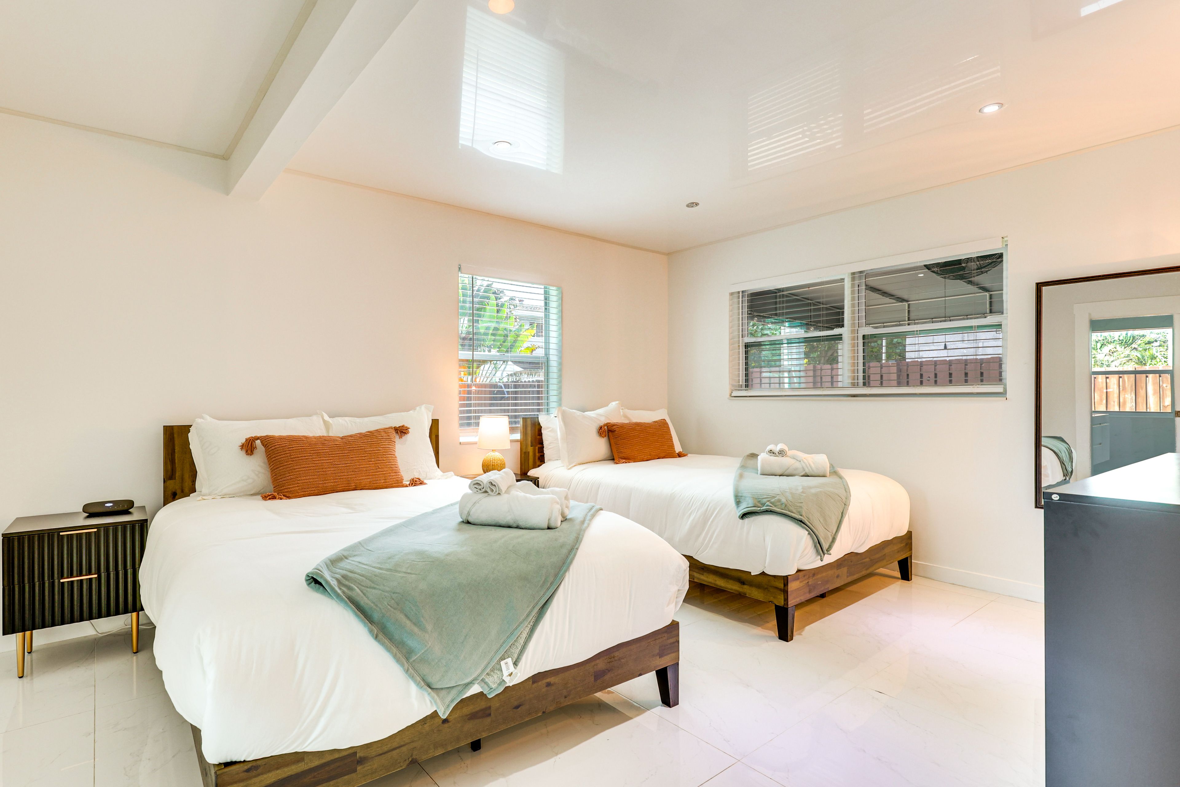 Bedroom 1 | 2 Queen Beds | En-Suite Bathroom