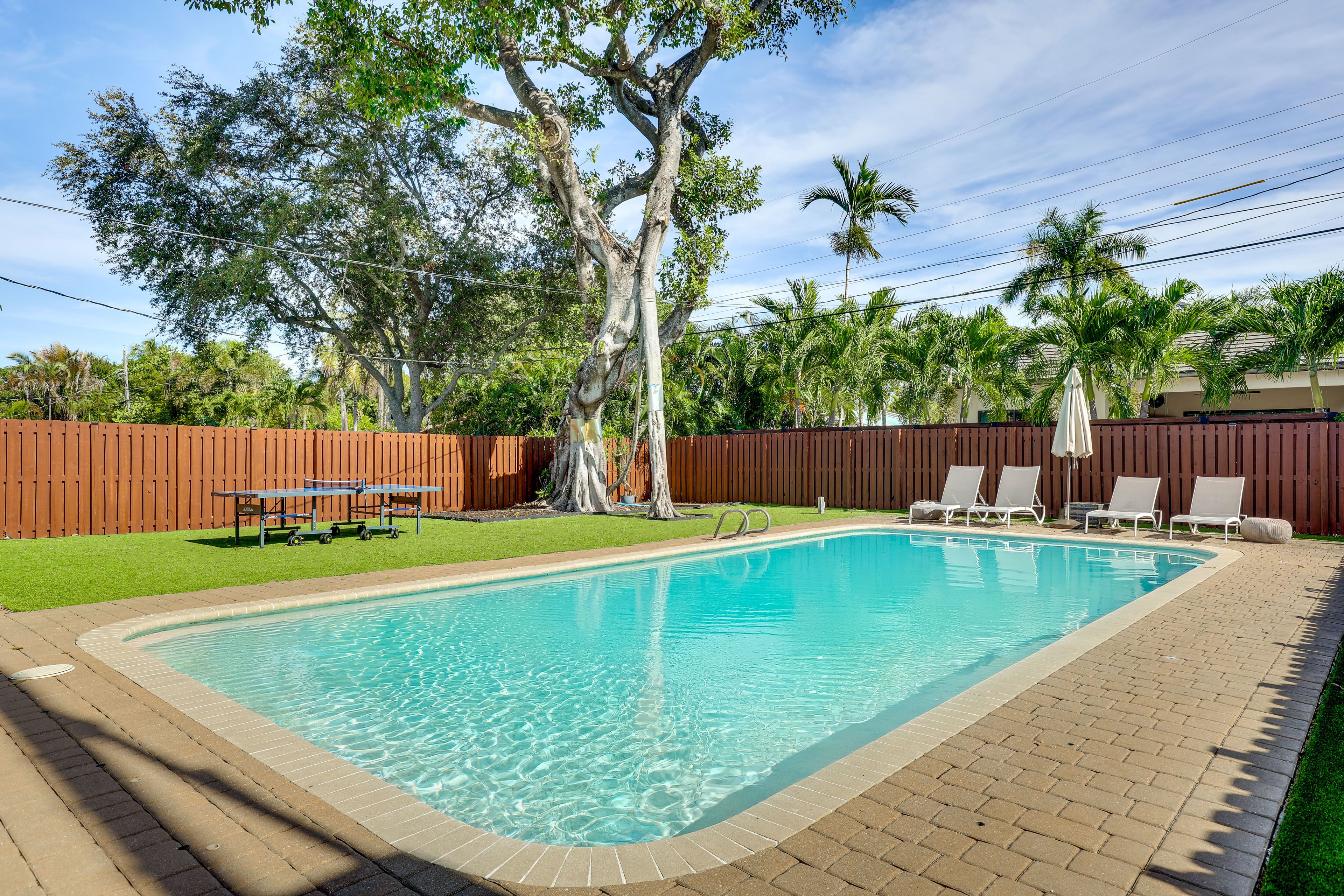 Fort Lauderdale Vacation Rental | 3BR | 2BA | 1,423 Sq Ft | 1 Step to Enter
