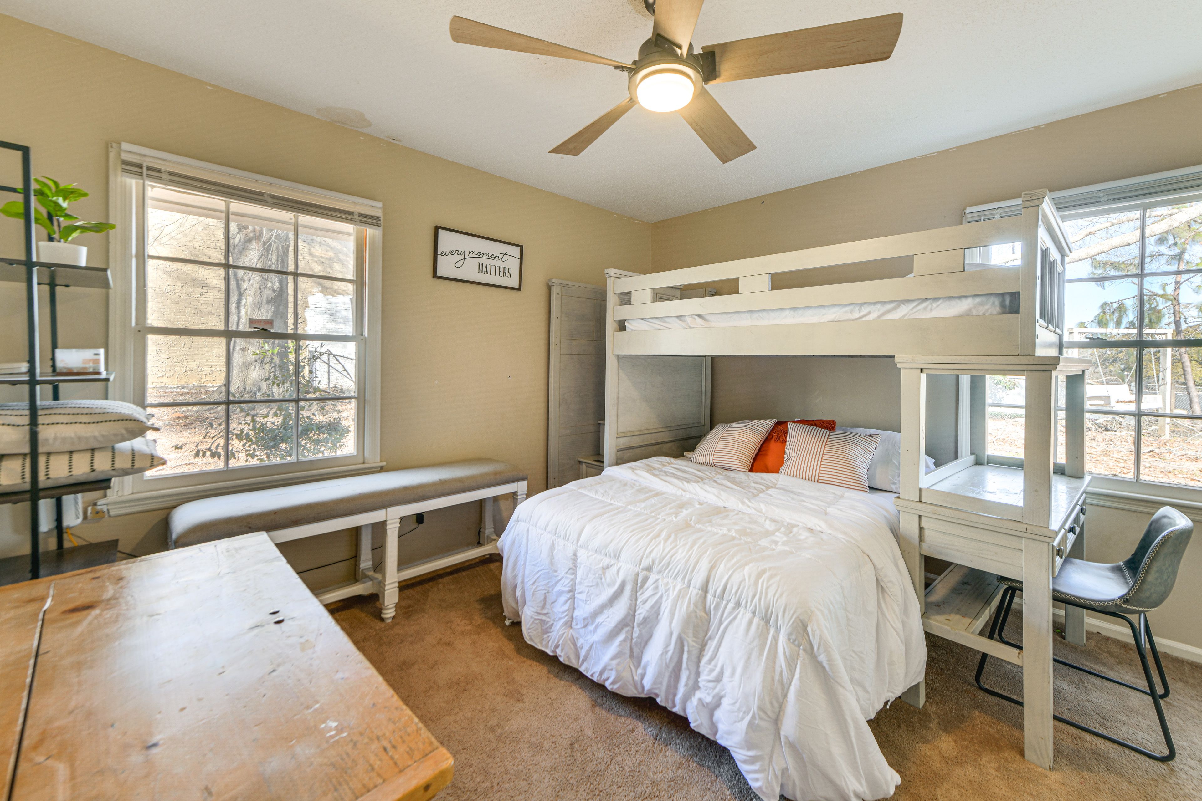 Bedroom 3 | Full Bed | Lofted Twin Bed
