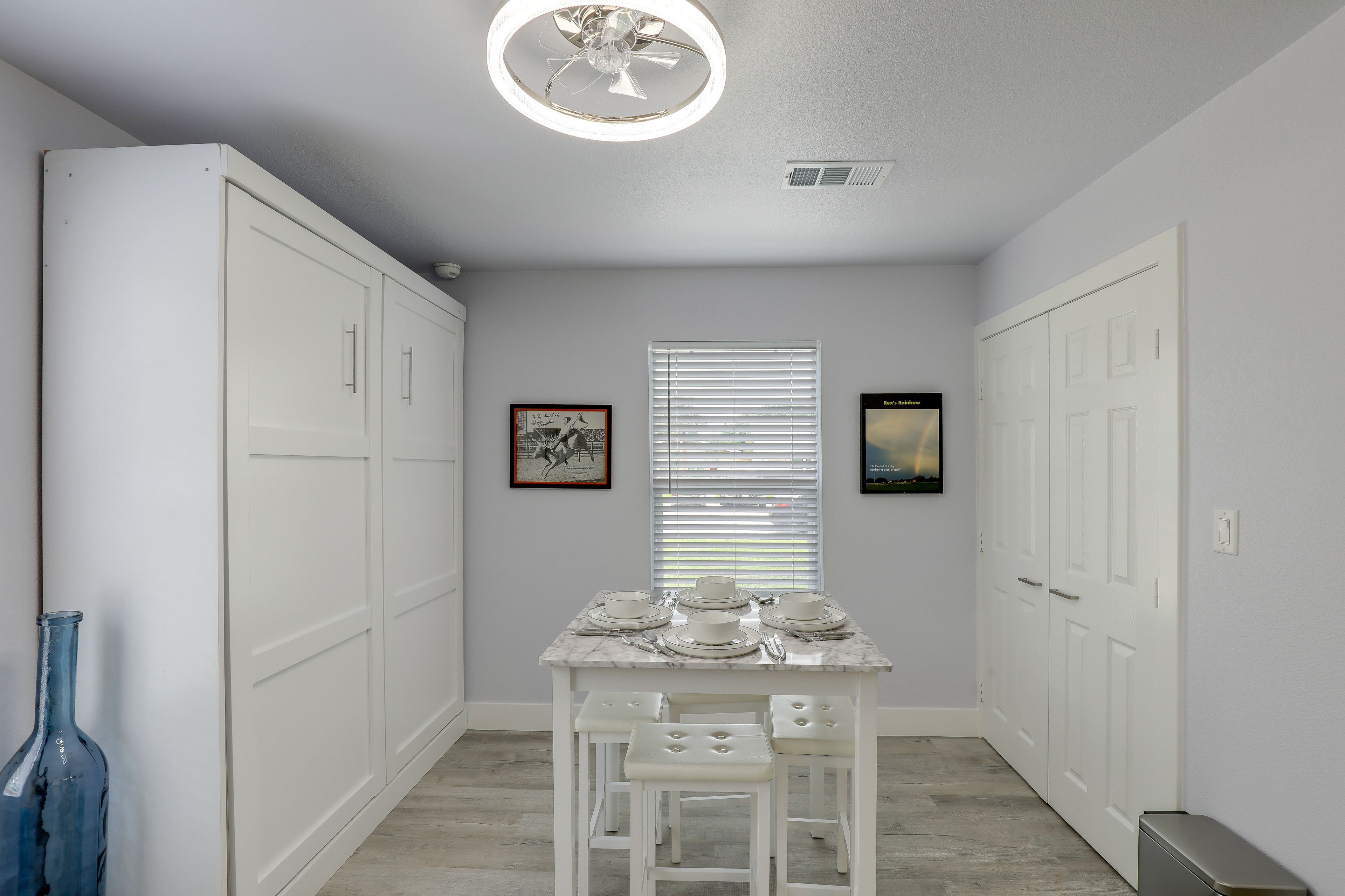 Dining Area | Full Murphy Bed